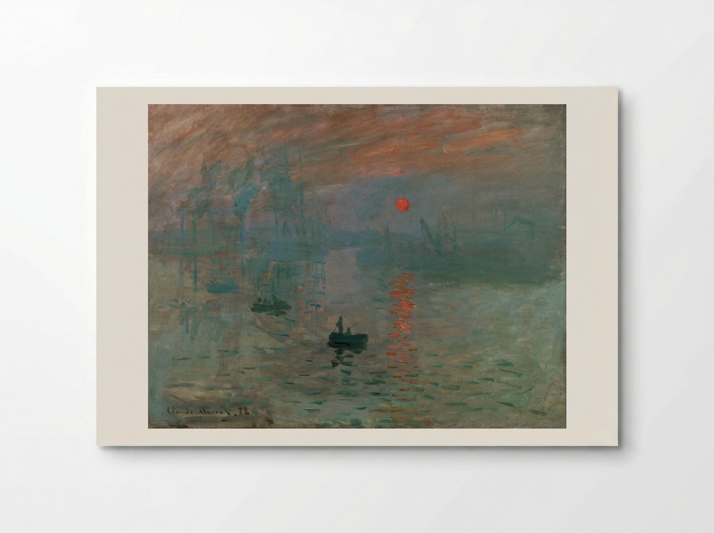 Impression, Sunrise - Claude Monet - Poster