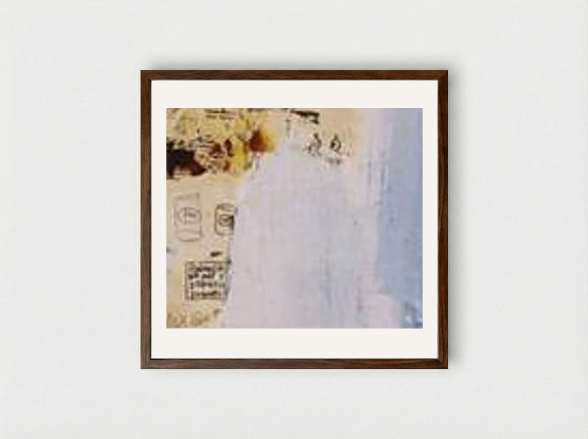Eroica - Jean-Michel Basquiat - Framed Print Dark Wood