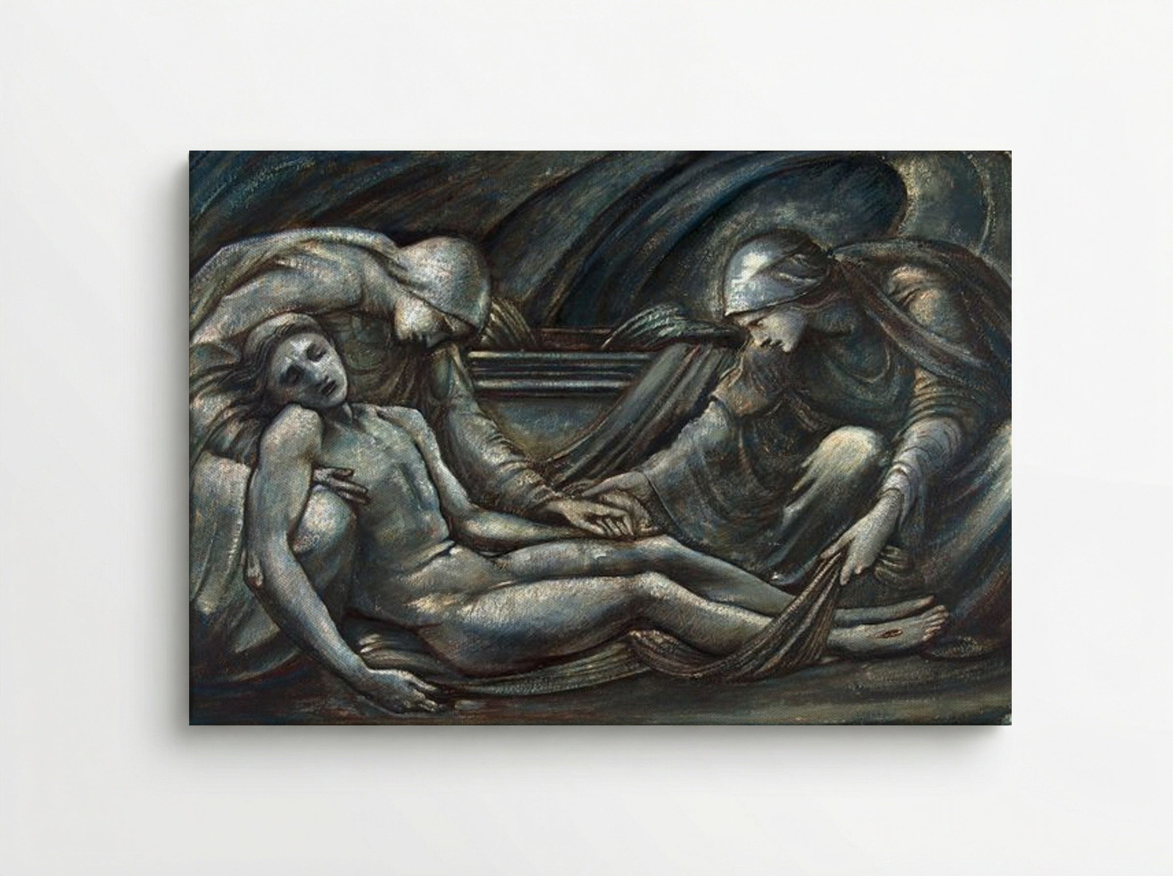 The Entombment - Edward Burne-Jones - Canvas