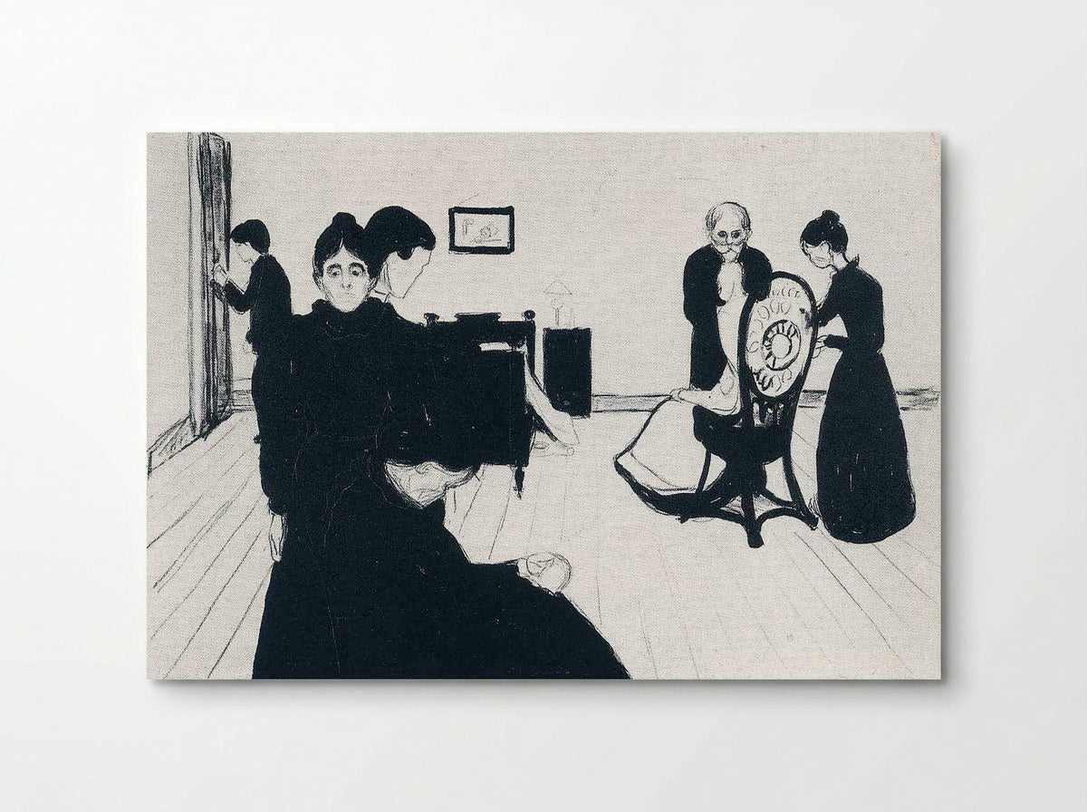 The Death Chamber - Edvard Munch - Poster