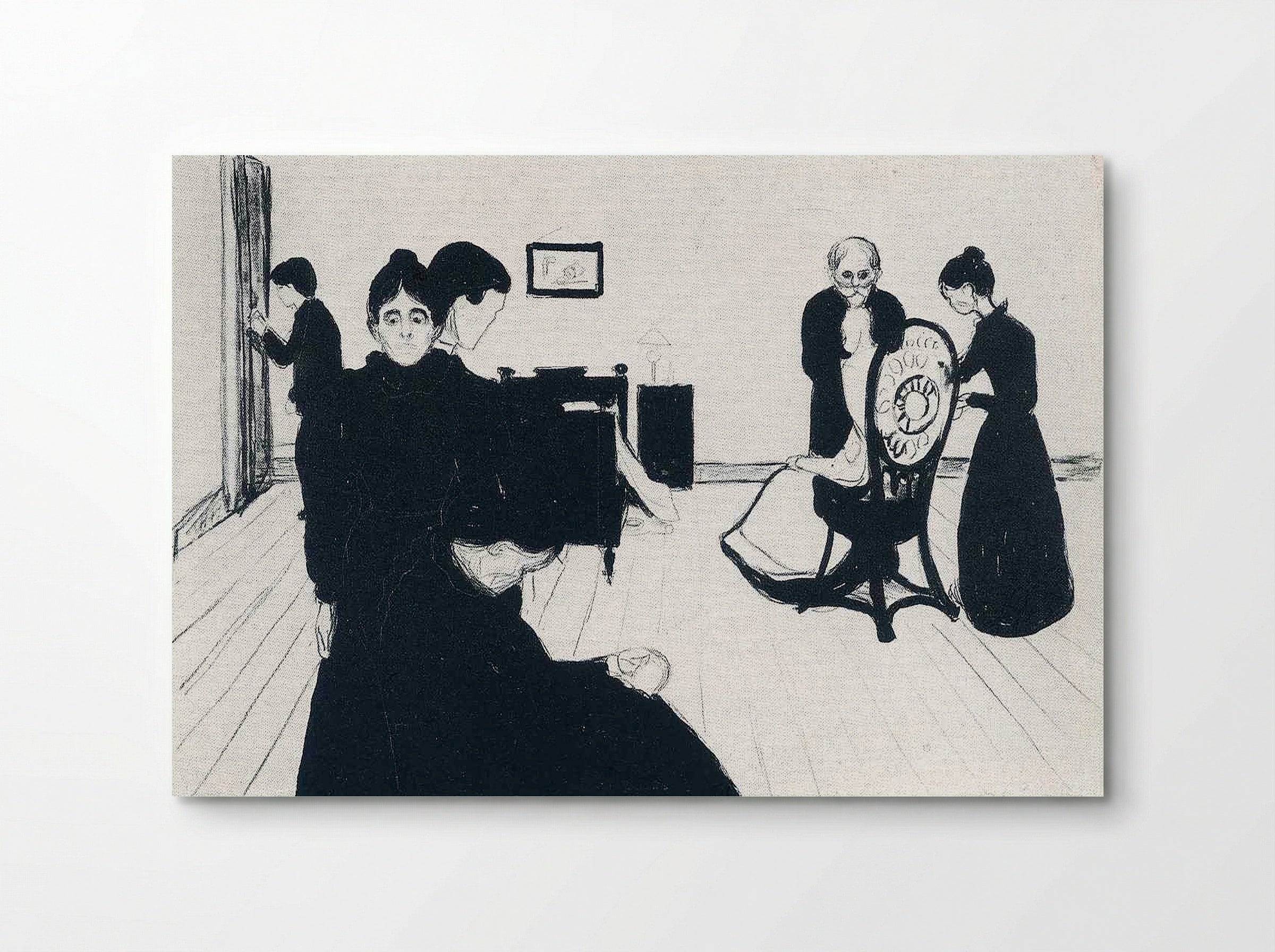 The Death Chamber - Edvard Munch - Poster