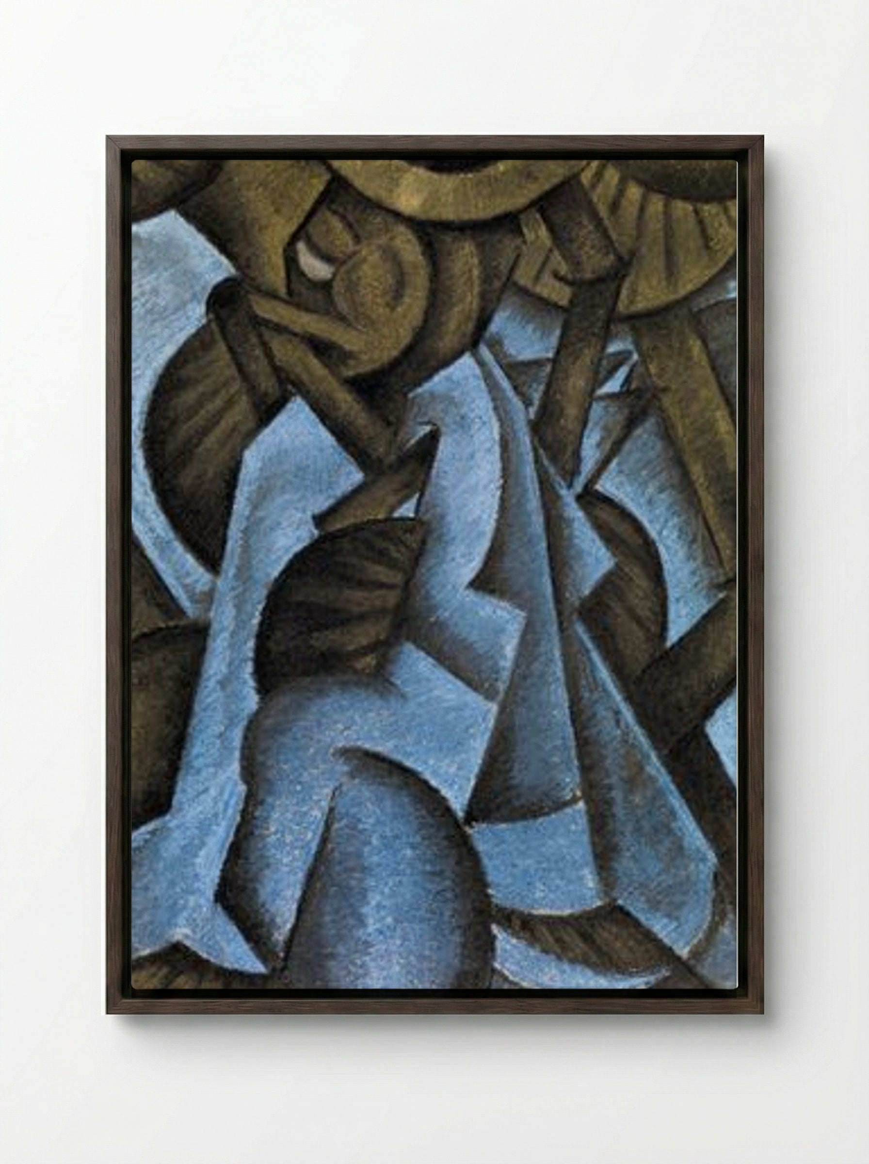 Pagan Philosophy - Arthur Dove - Framed Canvas Dark Wood