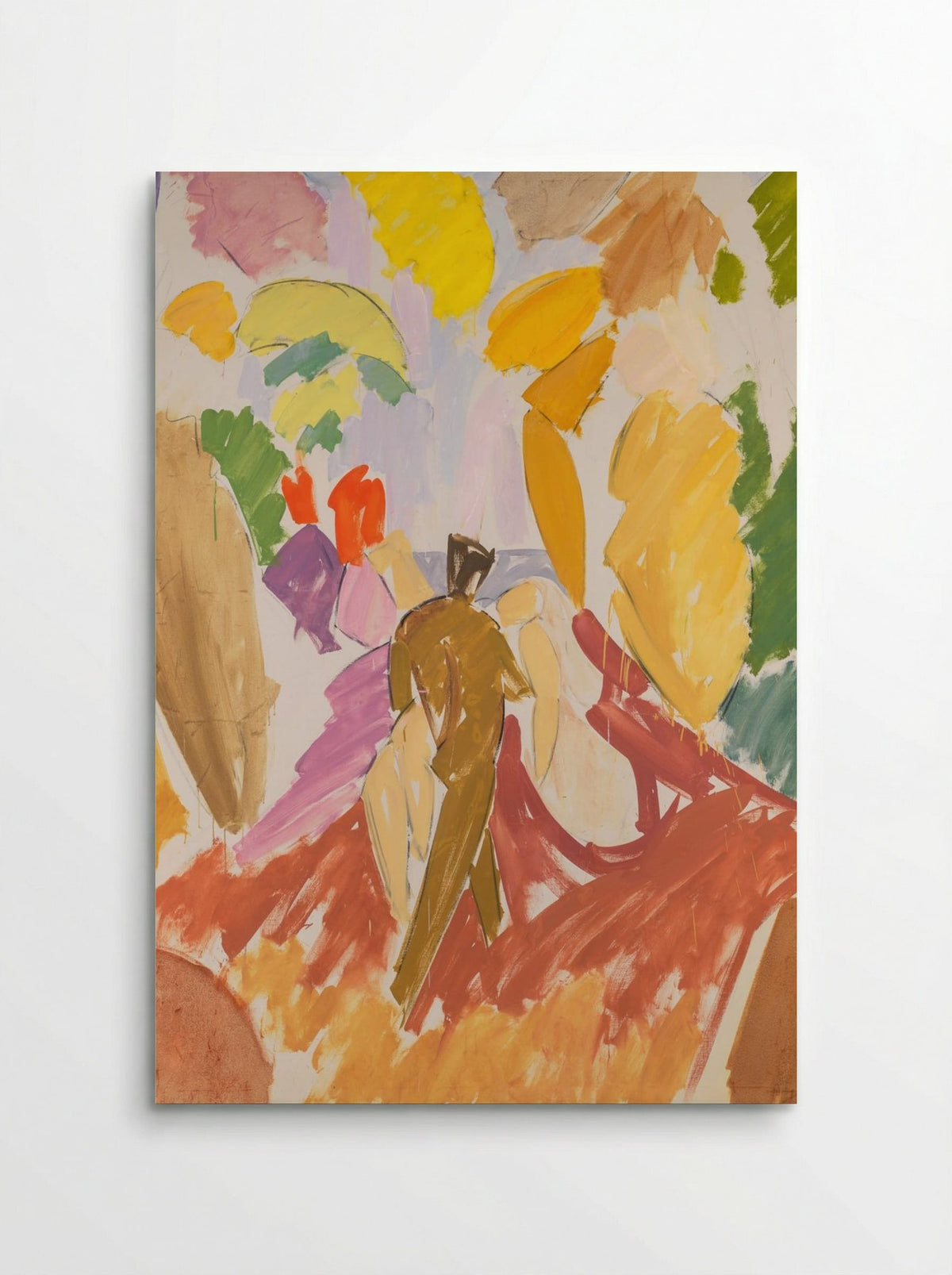 Faun and Nymph - Edvard Weie - Poster