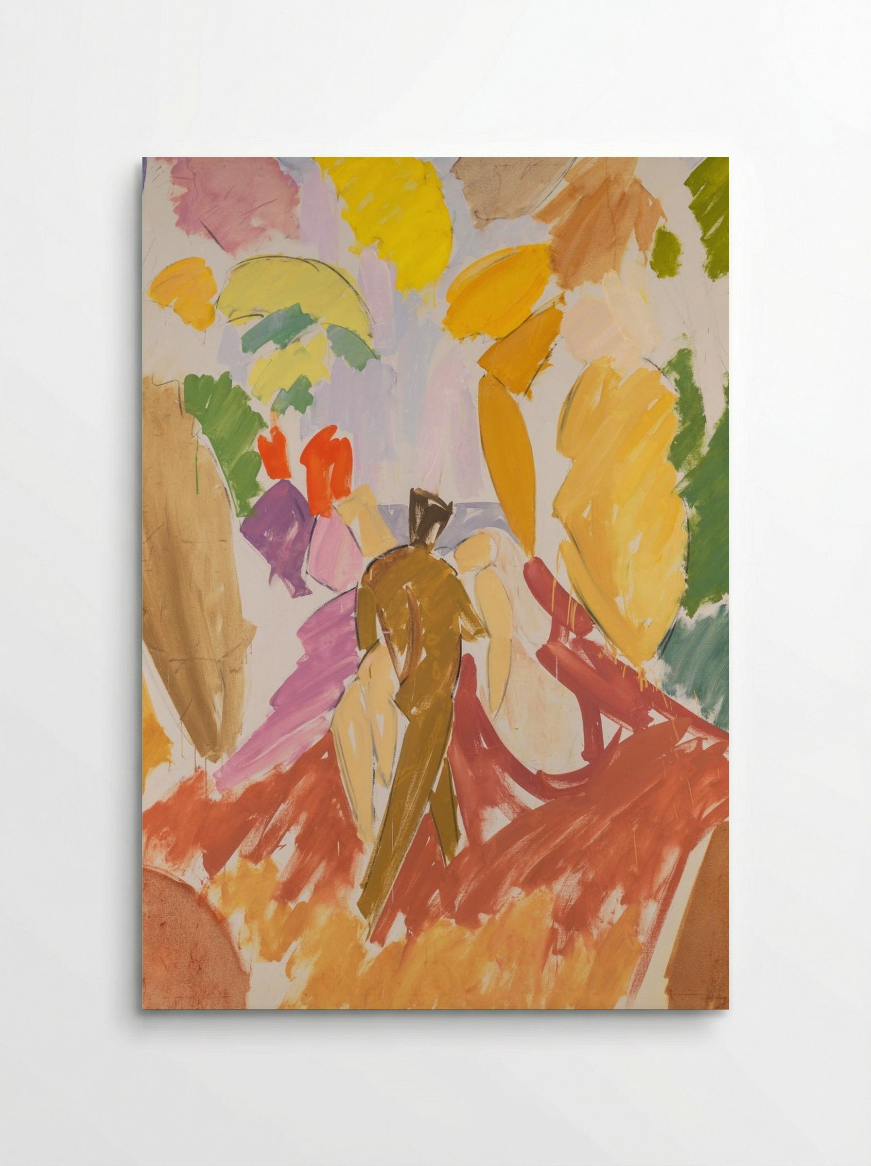 Faun and Nymph - Edvard Weie - Poster