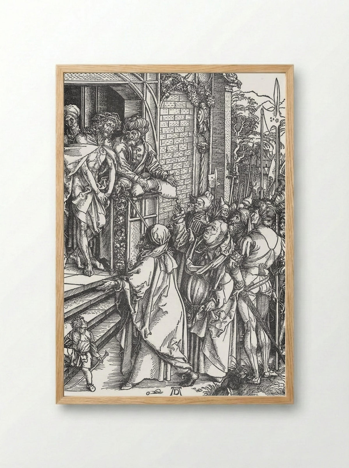 Ecce Homo - Albrecht Dürer - Framed Print Wood
