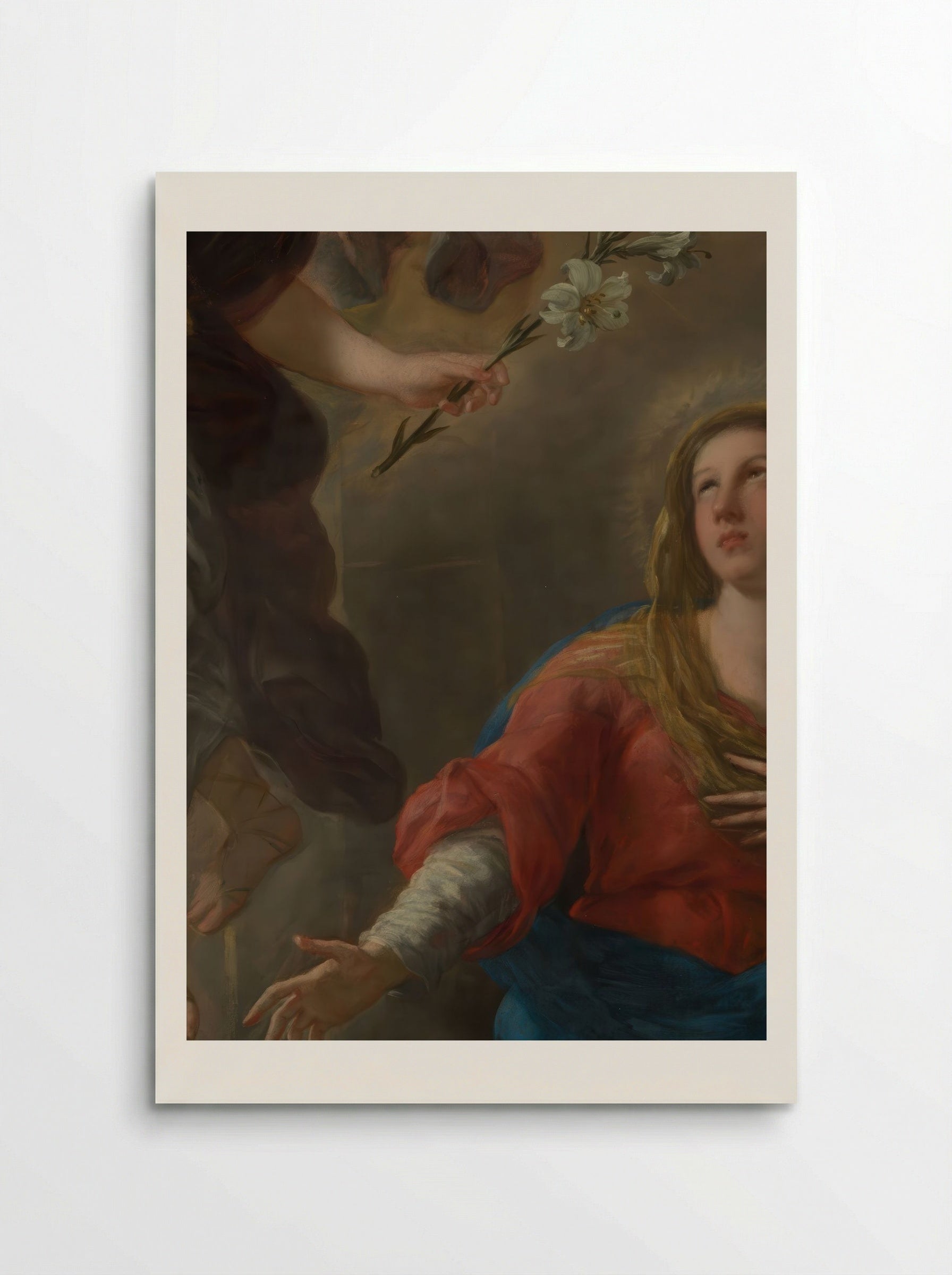 The Annunciation - Luca Giordano - Poster