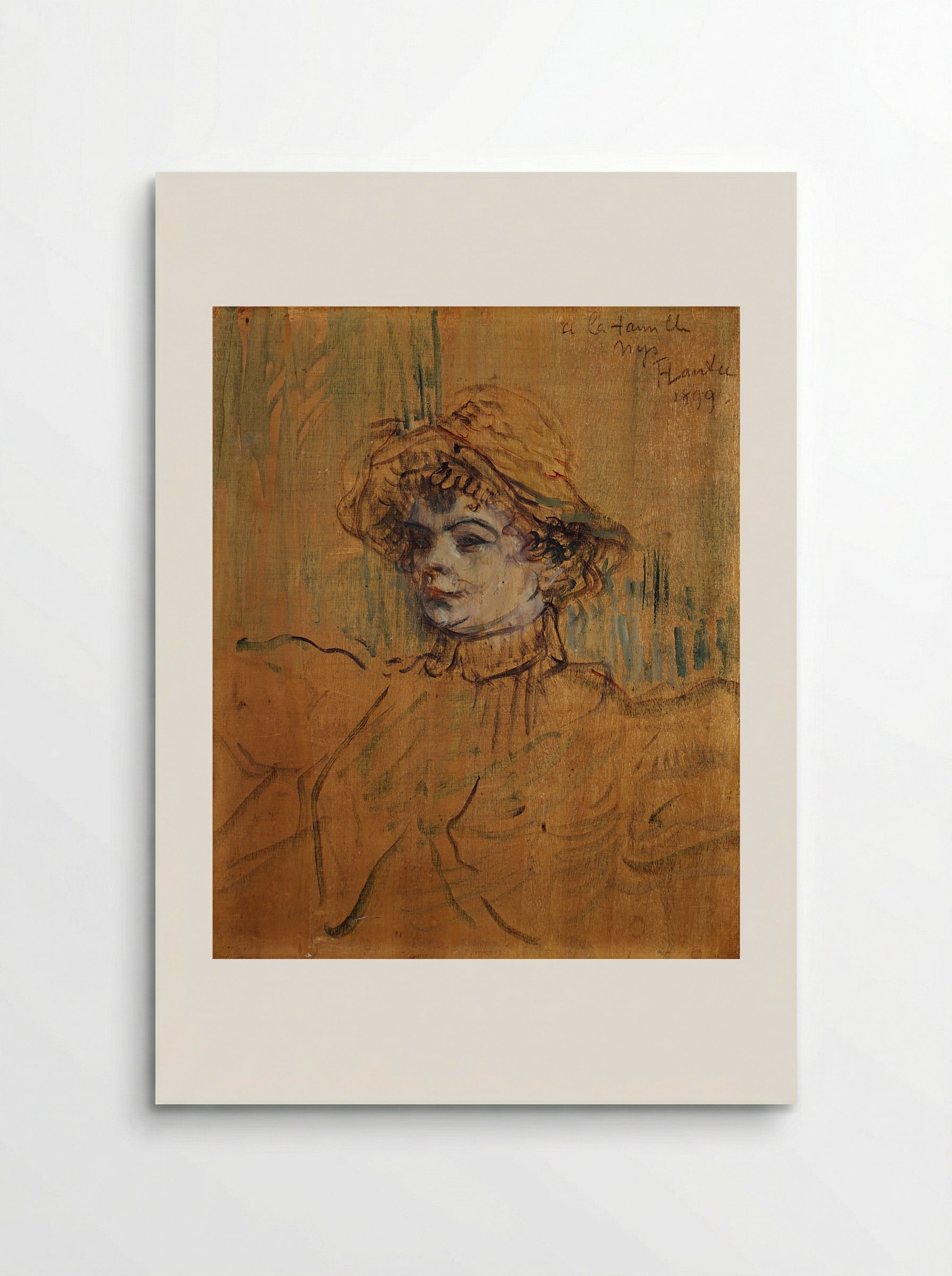 Mademoiselle Nys - Henri de Toulouse-Lautrec - Poster