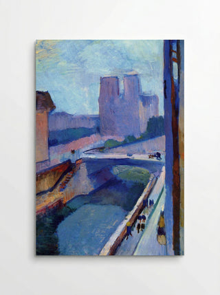 En skymt av Notre-Dame sent på eftermiddagen - Henri Matisse