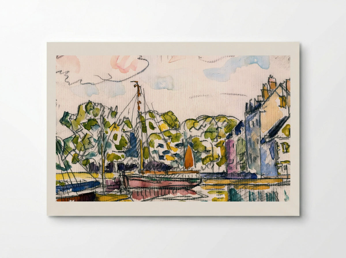 Le Croisic - Paul Signac - Poster