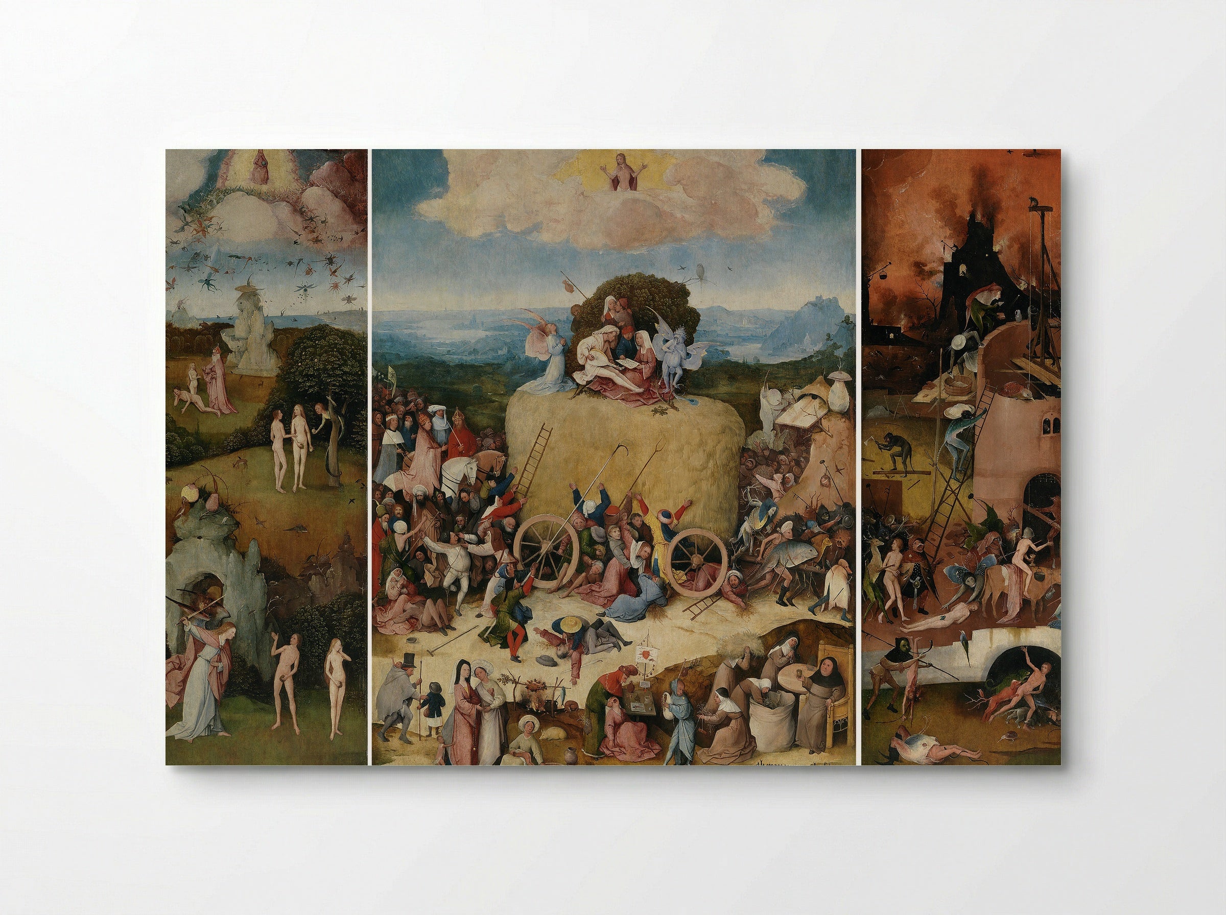The Haywain Triptych - Hieronymus Bosch - Poster