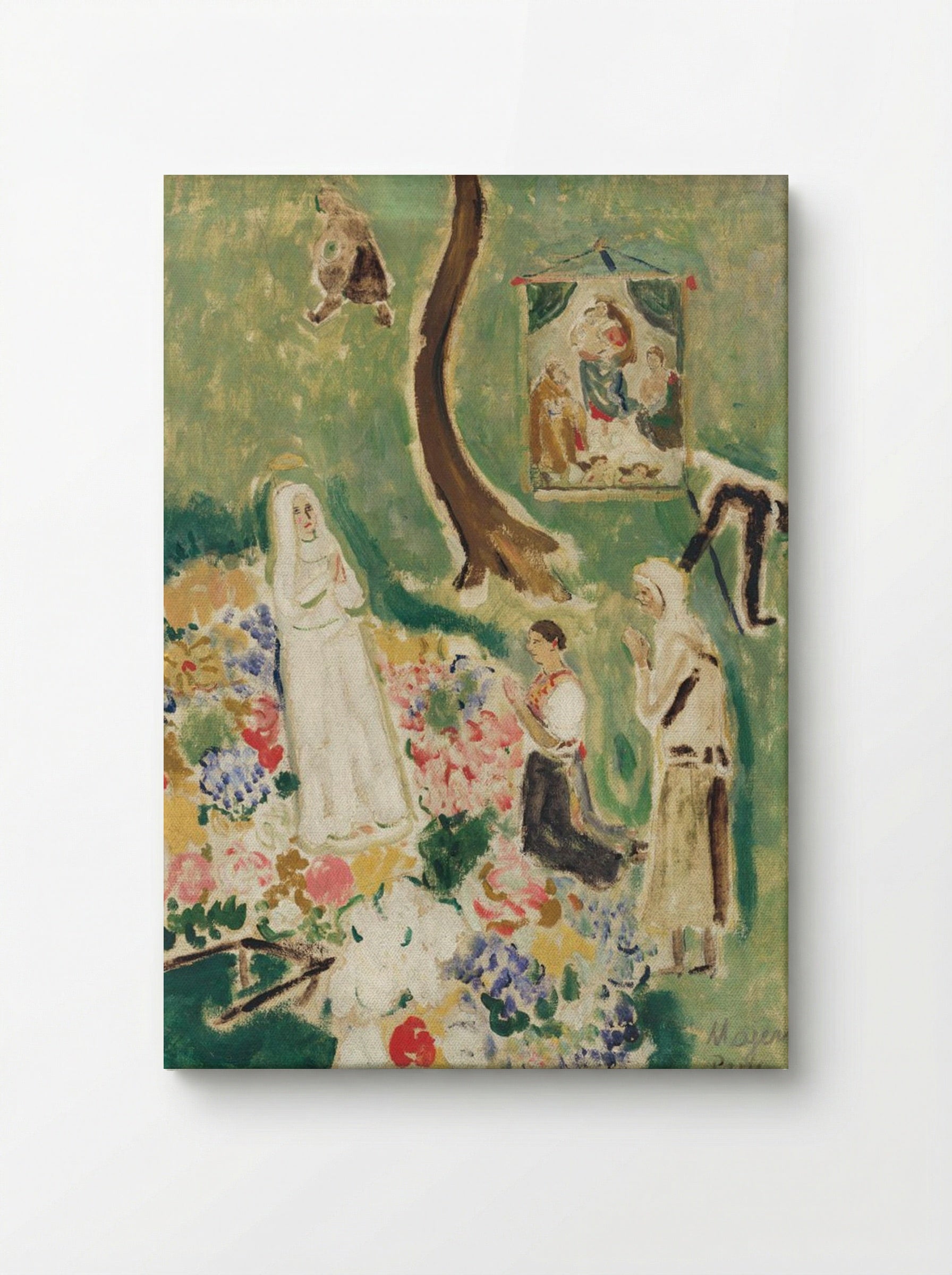 Two Madonnas - Cyprián Majerník - Canvas