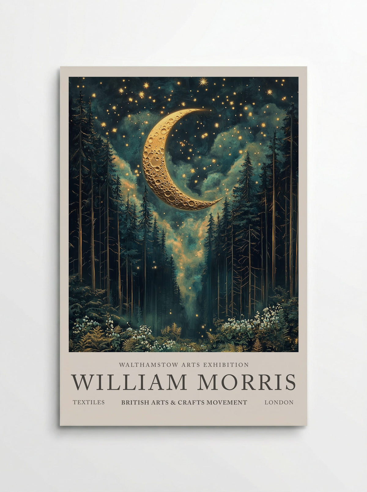 Crescent Canopy - William Morris - Poster