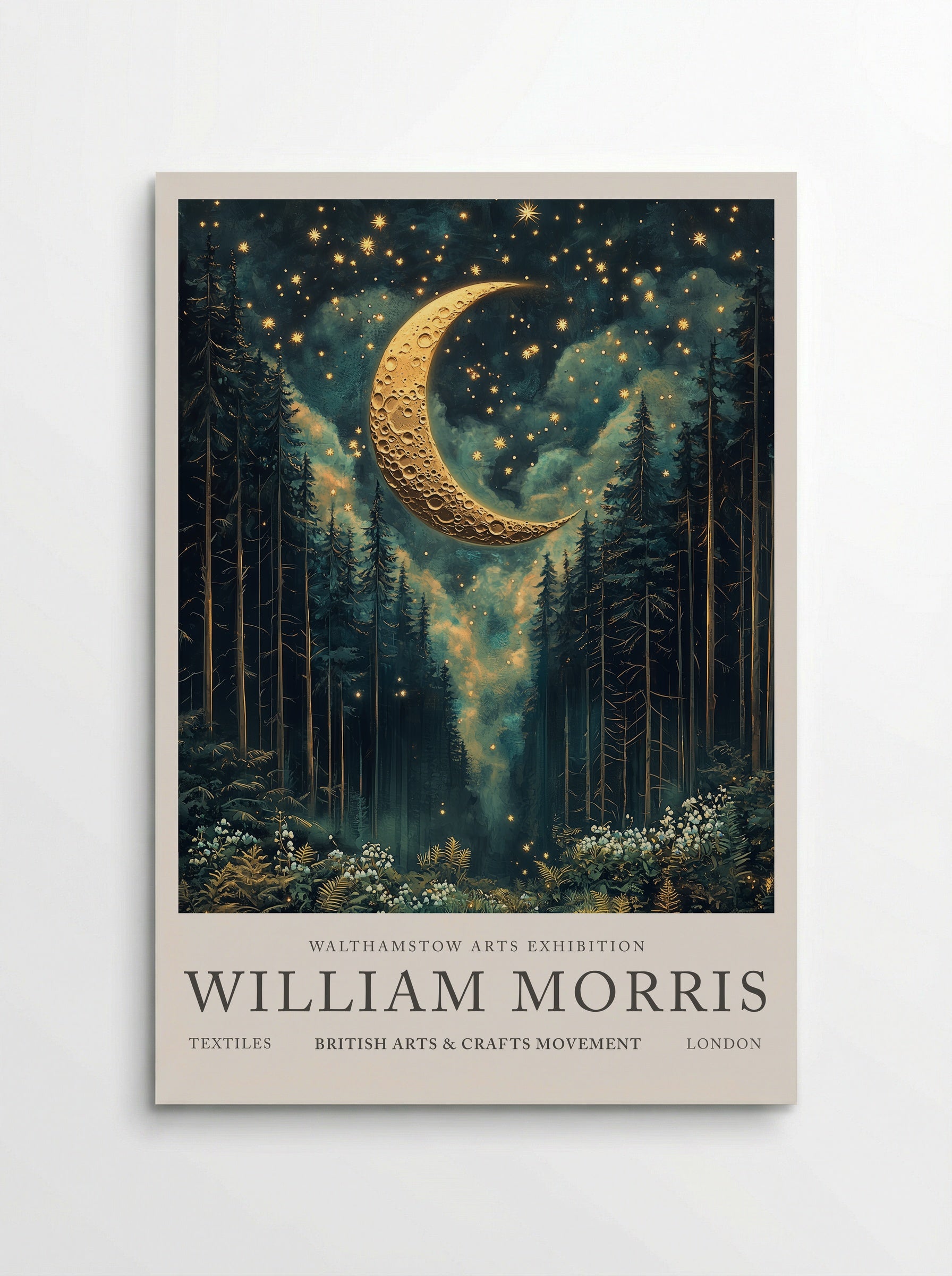 Crescent Canopy - William Morris - Poster