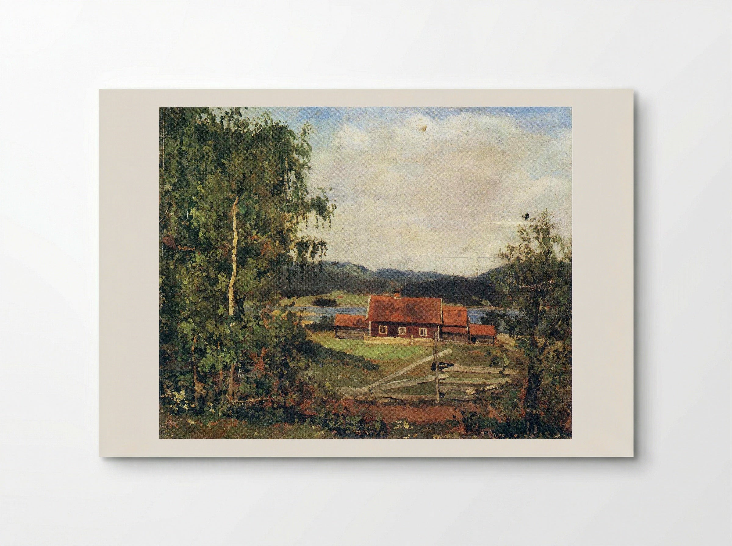 Maridalen Landscape - Christian Skredsvig - Poster