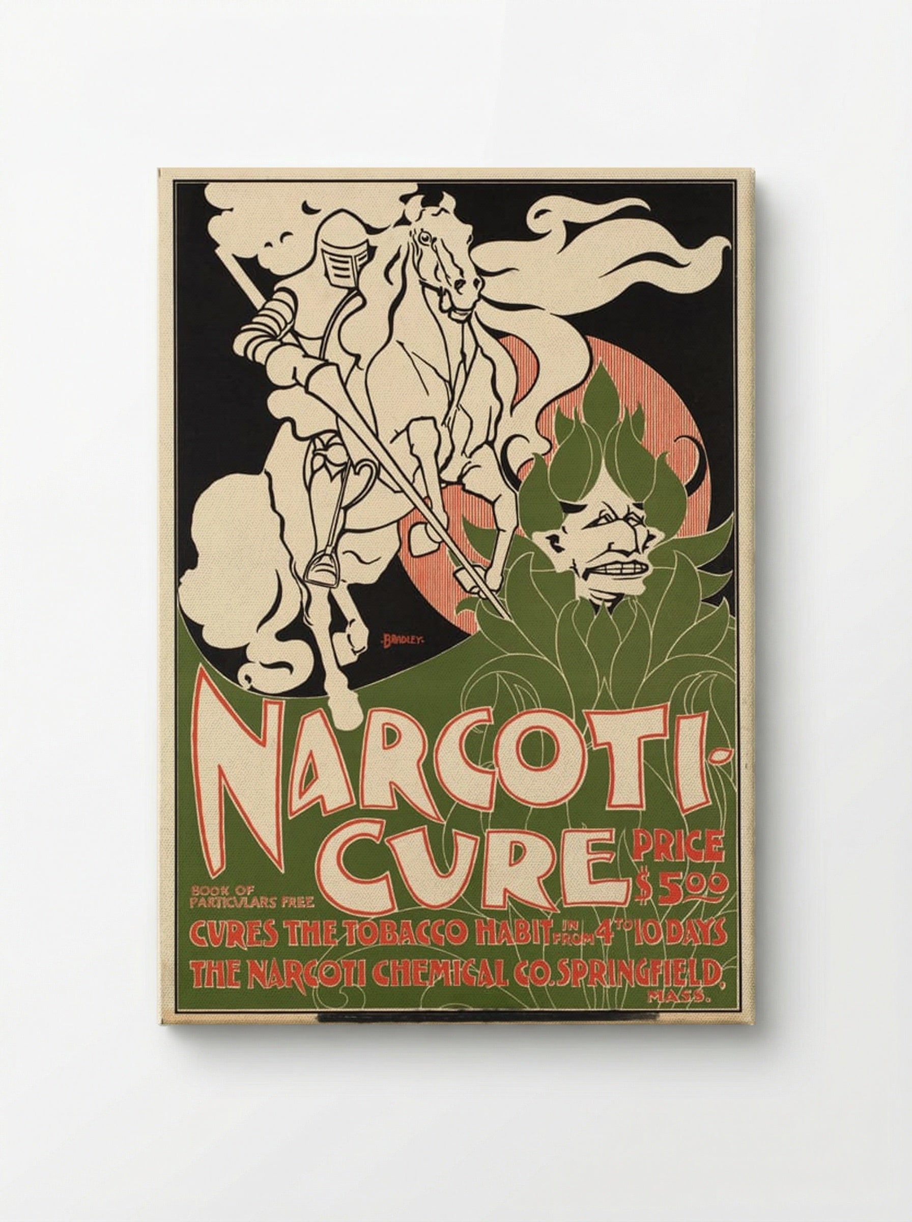 Narcoti-Cure - Will H. Bradley - Canvas