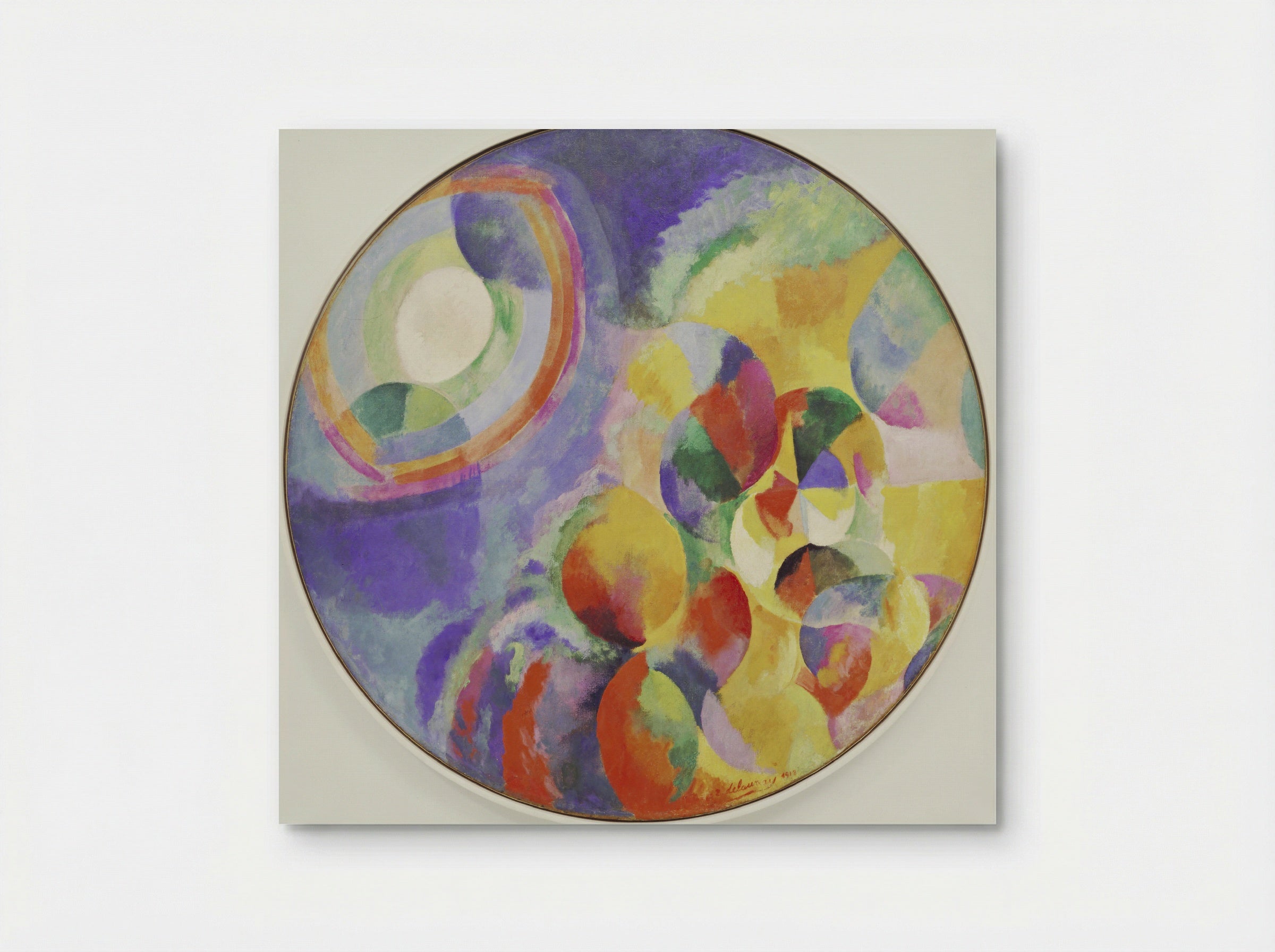 Simultaneous Contrasts: Sun and Moon - Robert Delaunay - Poster