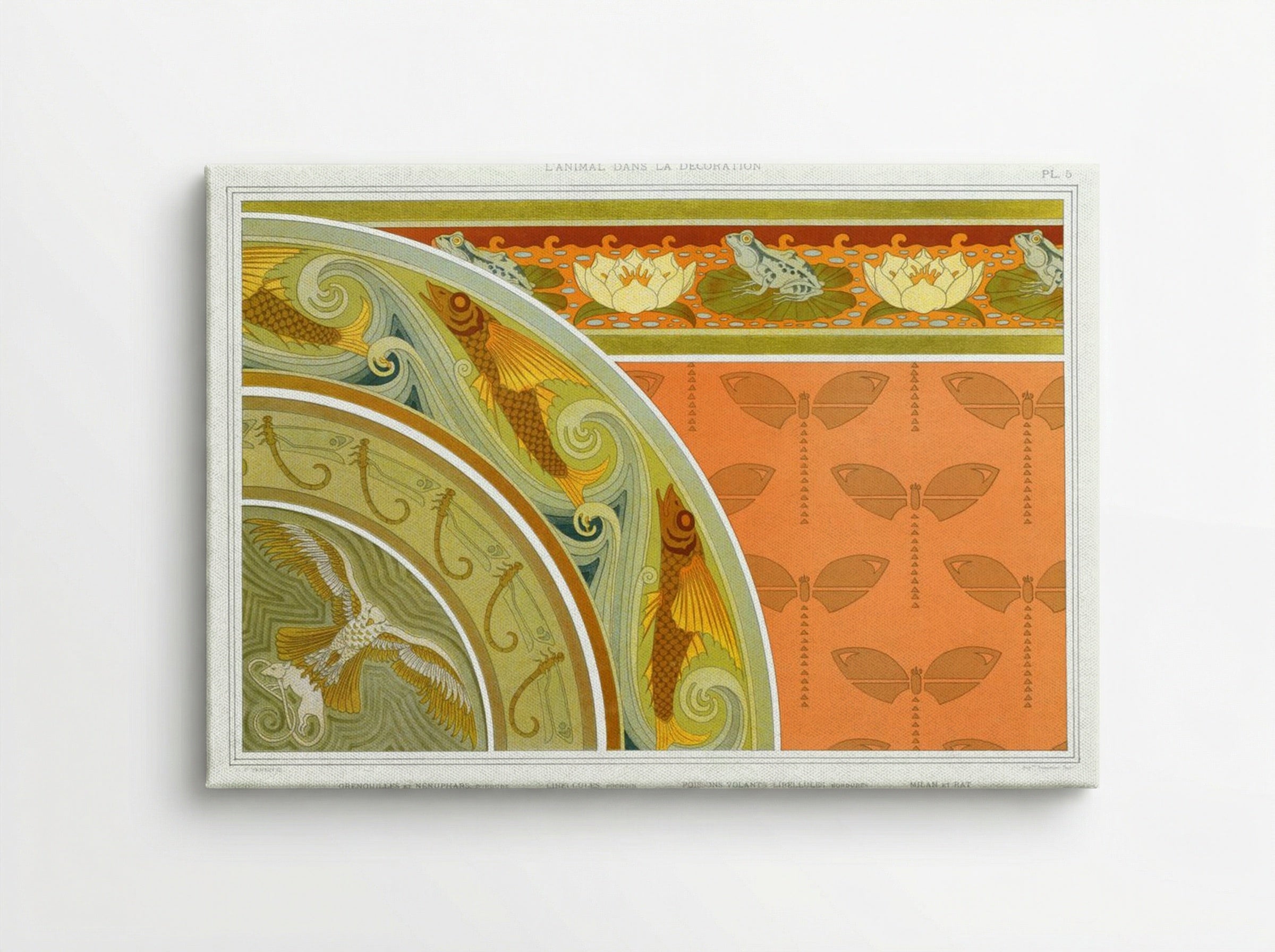 L'Animal dans la Décoration, Plate 5 - Maurice Pillard Verneuil - Canvas