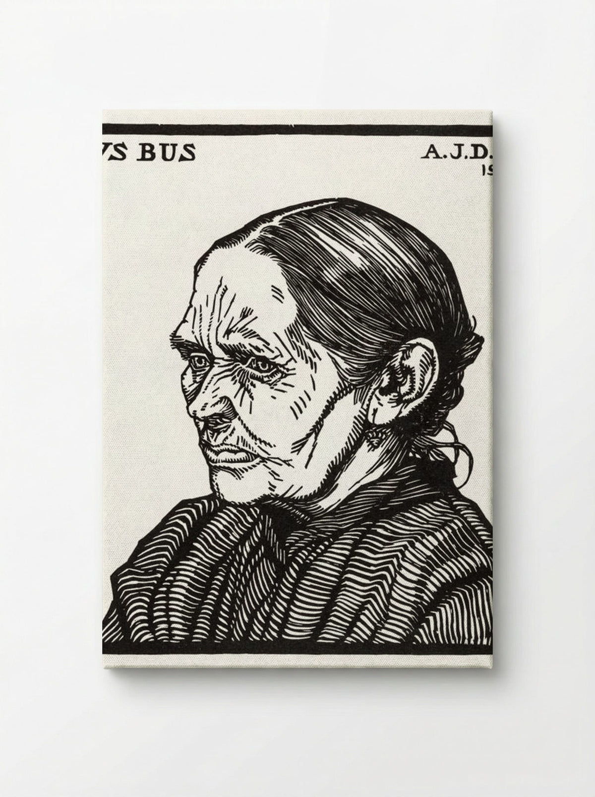 Portrait of Lijs Bus - Julie de Graag - Canvas