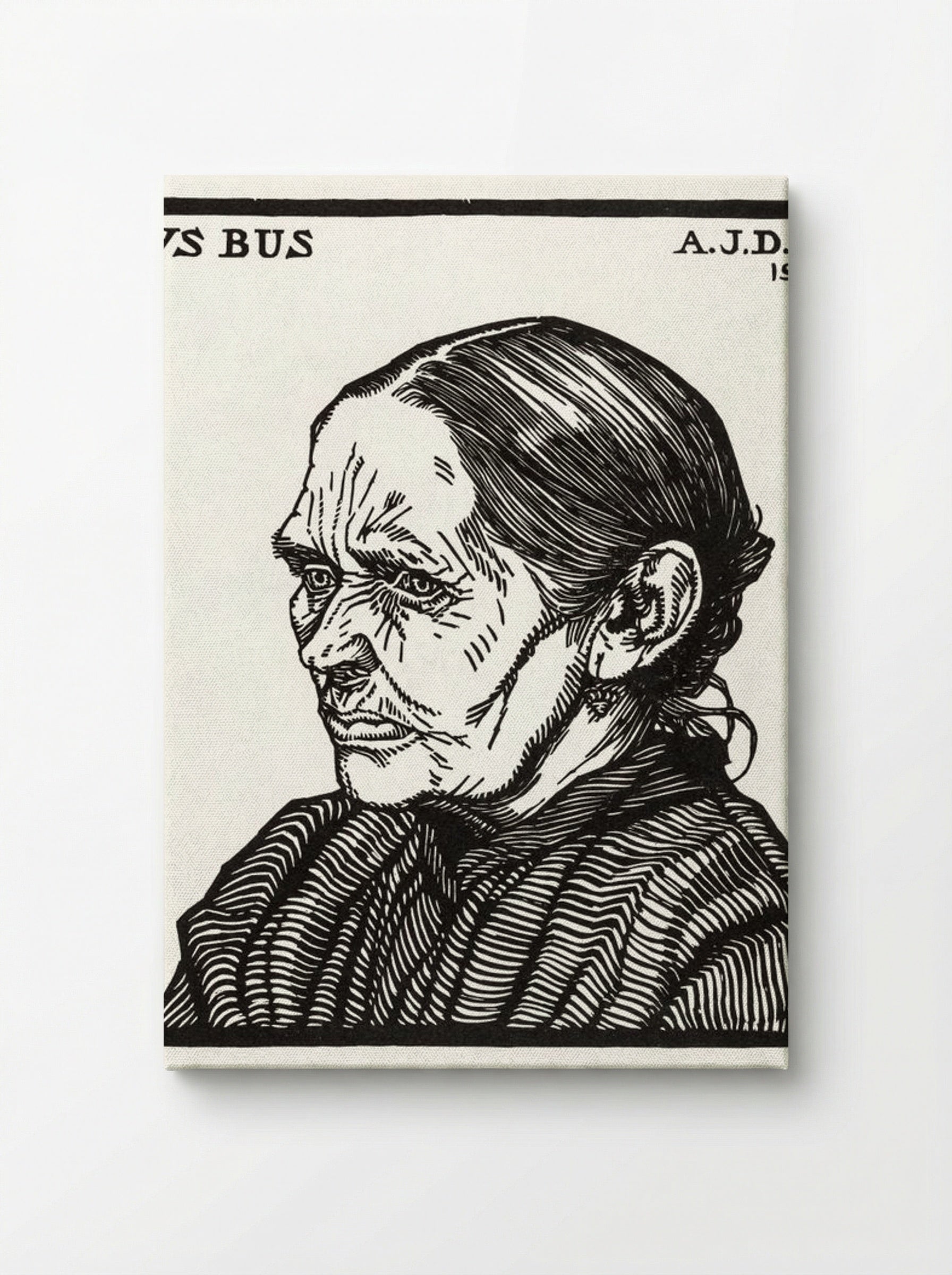 Portrait of Lijs Bus - Julie de Graag - Canvas