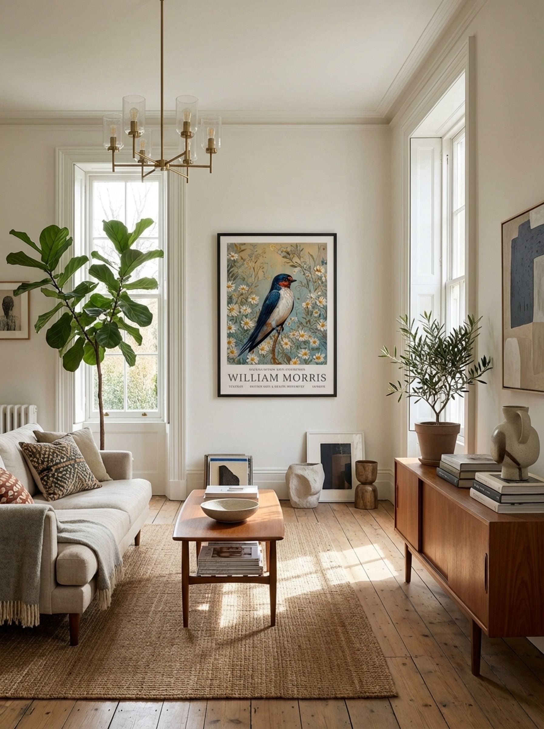 Barn Swallow Symphony - William Morris - Lifestyle