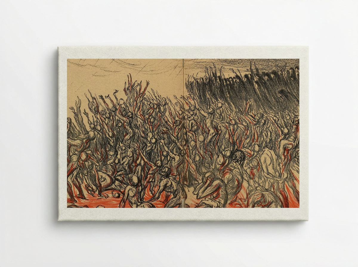 La Vision de Hugo - Théophile Alexandre Steinlen - Canvas