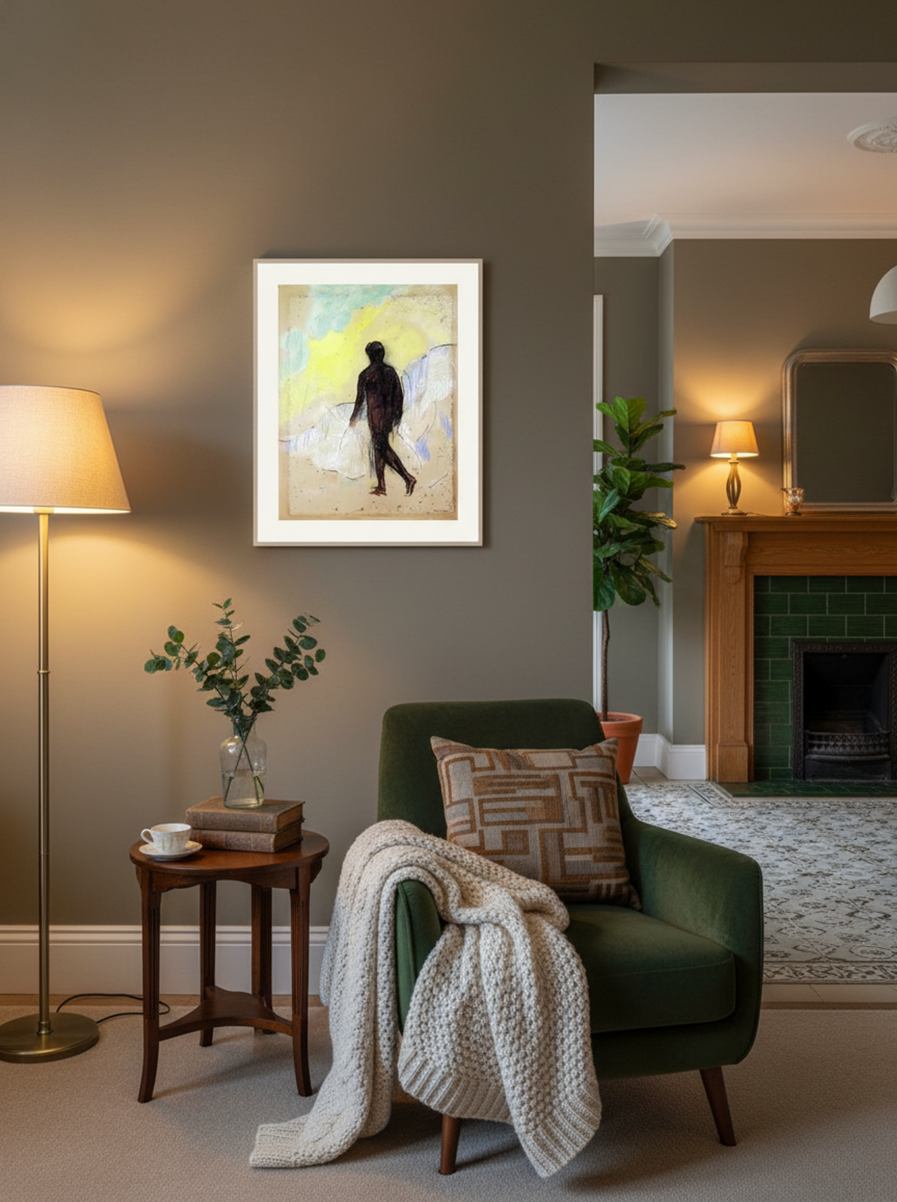The Man - Odilon Redon - Lifestyle