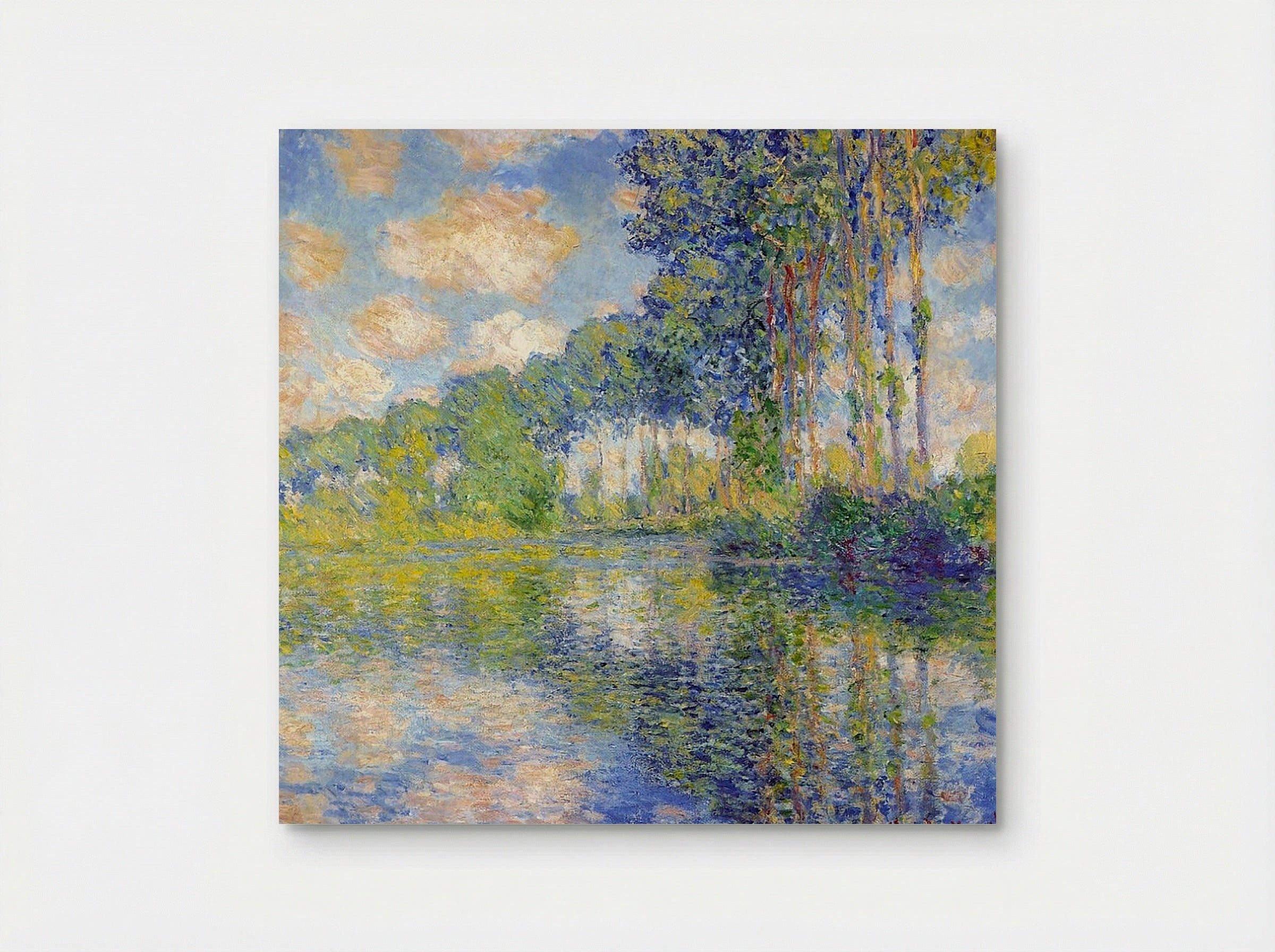 Poplars on the Epte - Claude Monet - Poster