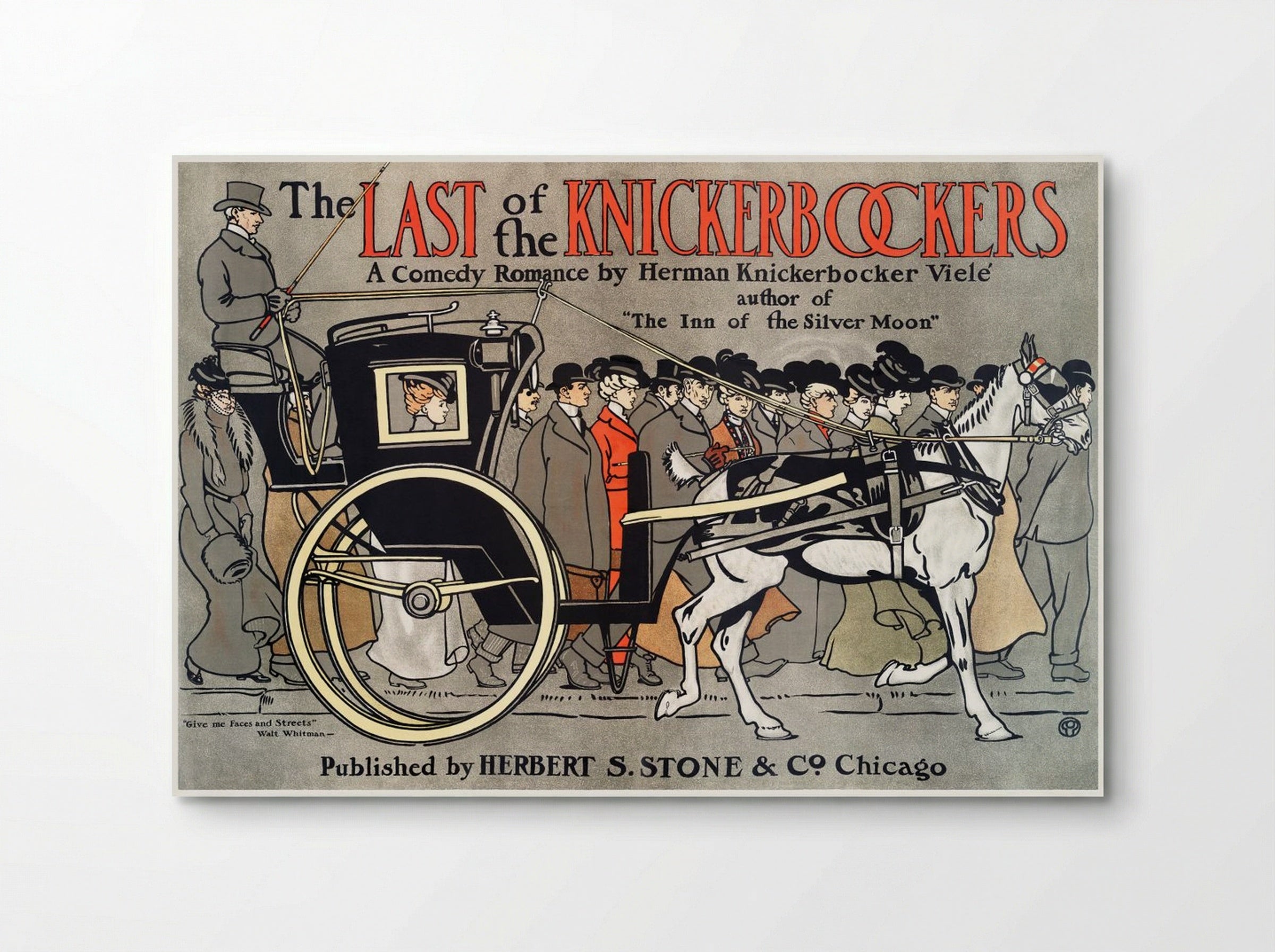 The Last of the Knickerbockers - Edward Penfield - Poster