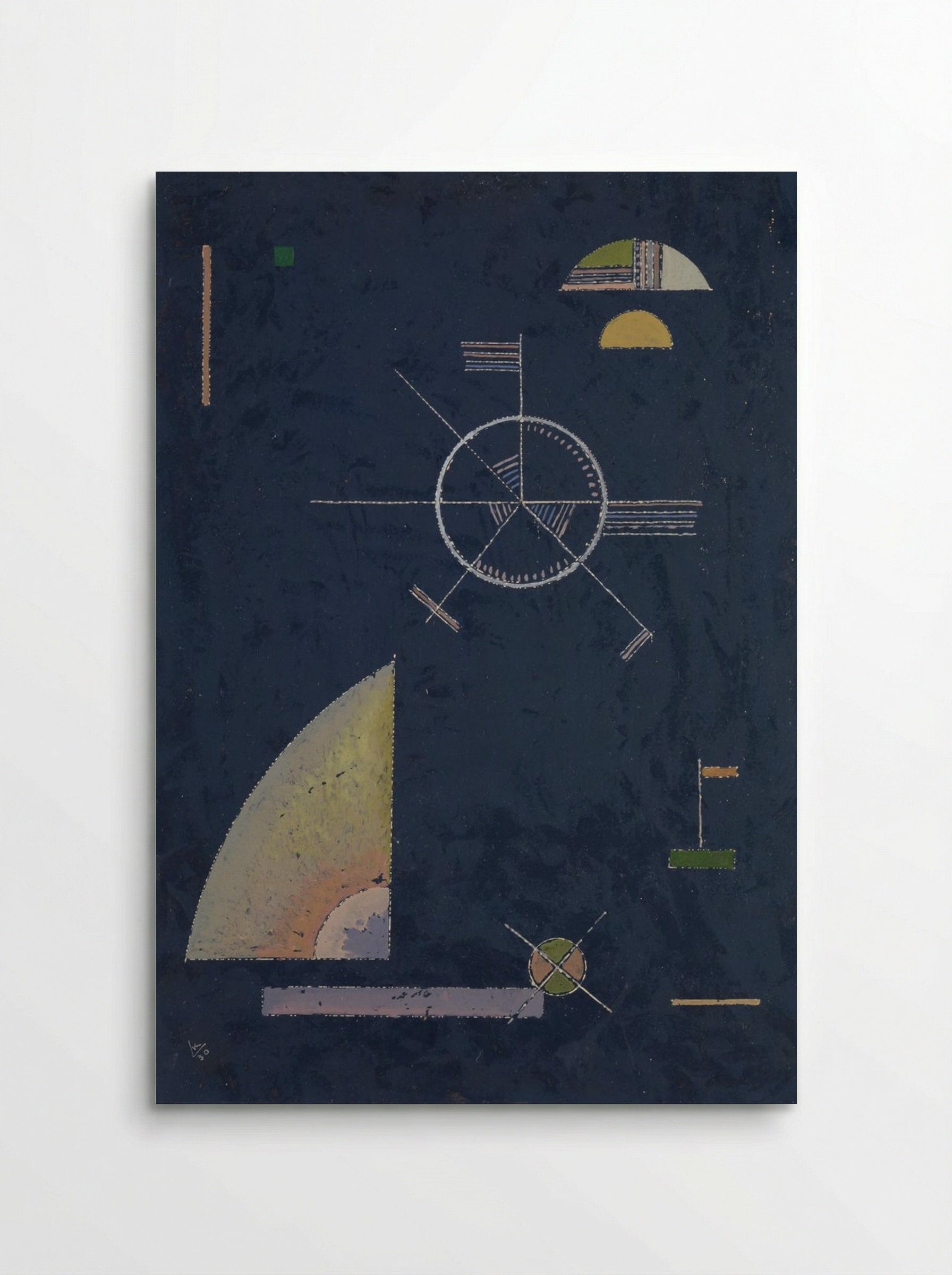 Dull Gray - Wassily Kandinsky - Poster