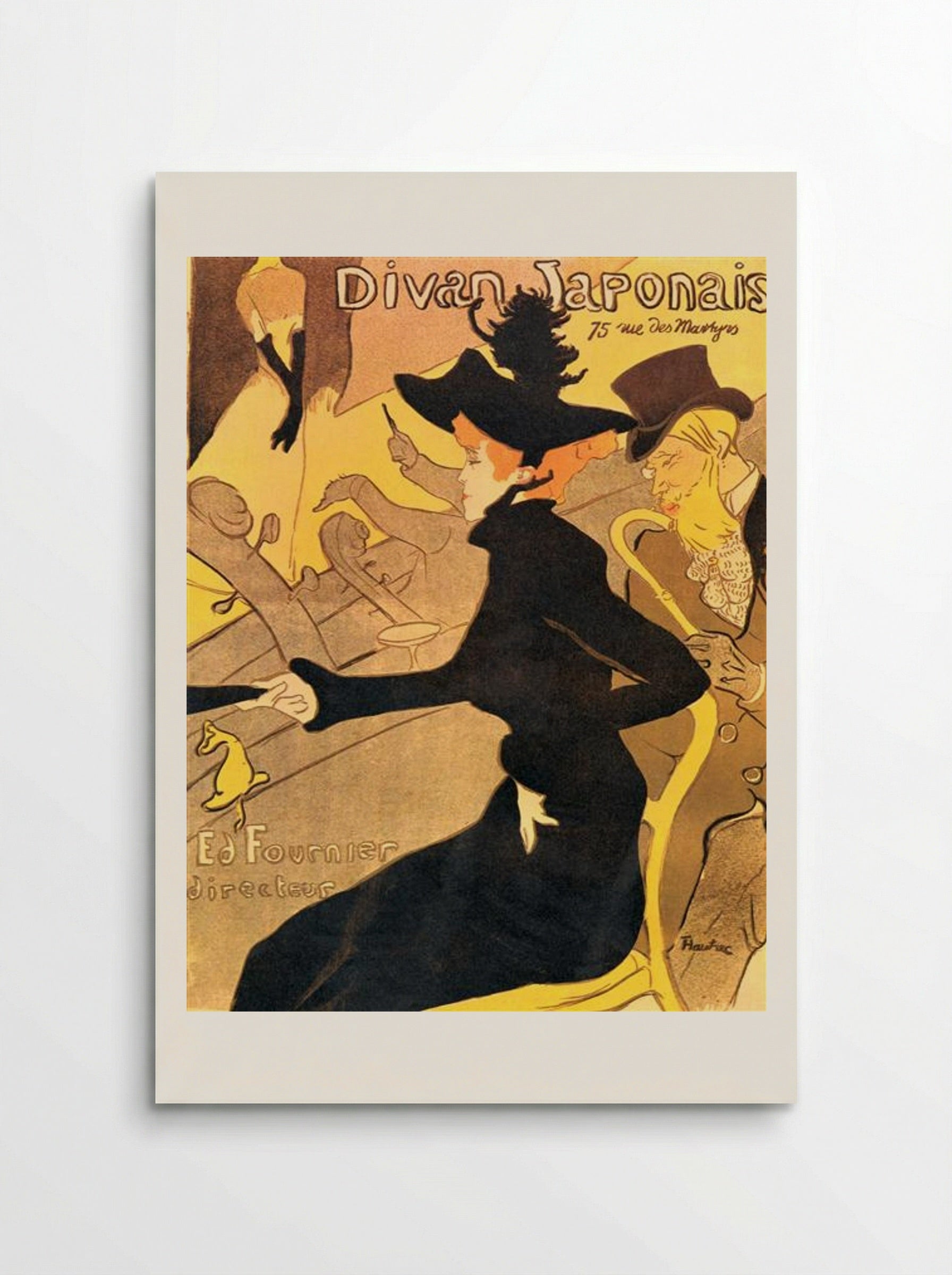 Divan Japonais - Henri de Toulouse-Lautrec - Poster