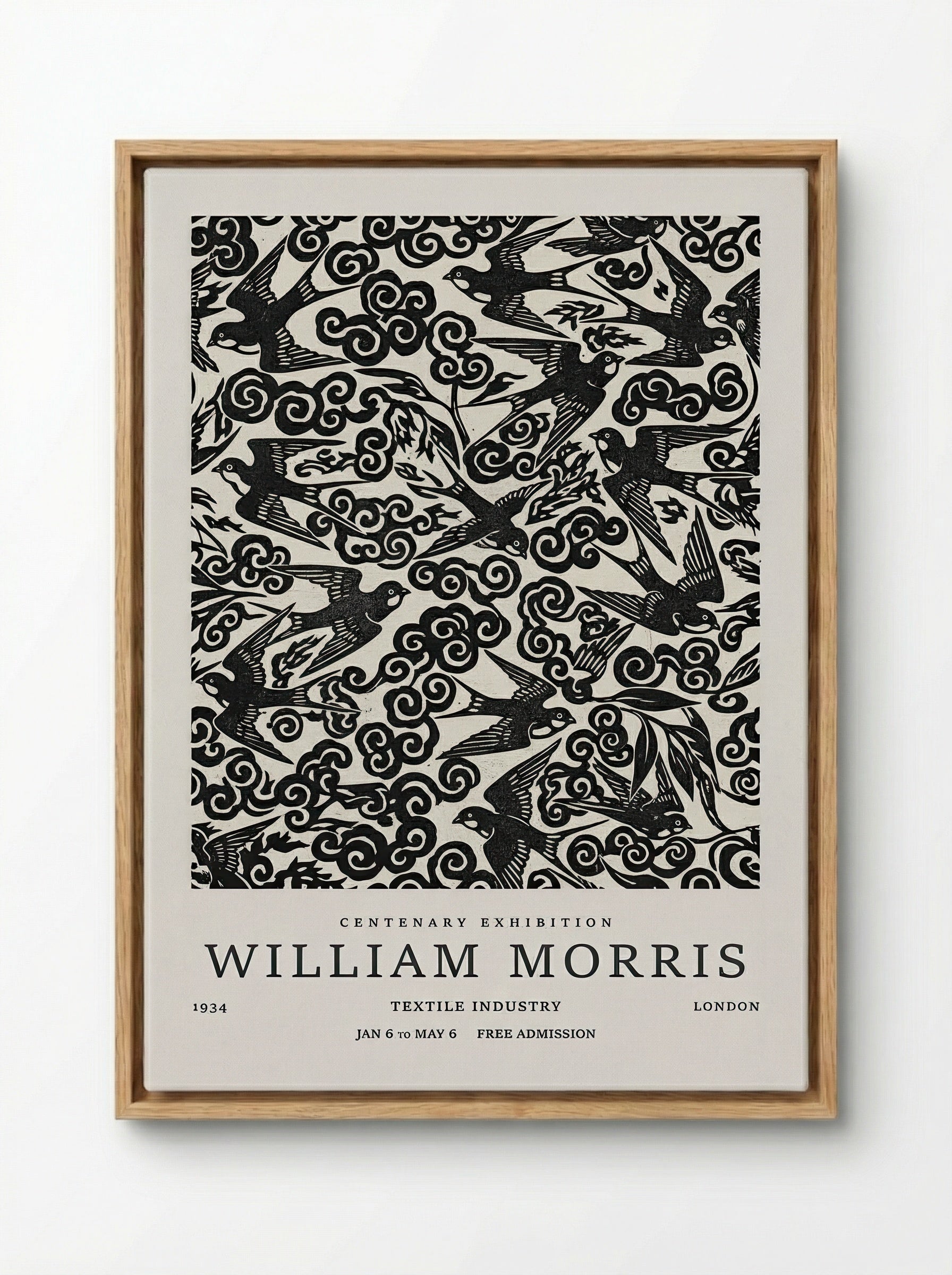 Swallow Flight Tapestry - William Morris Collection