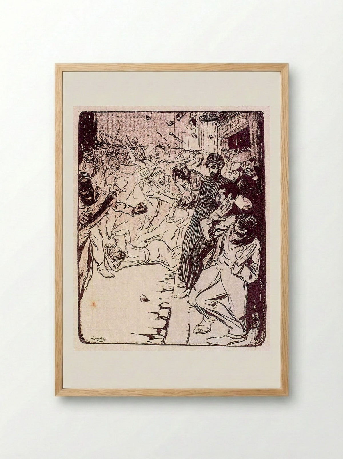 Algiers - František Kupka - Framed Print Wood