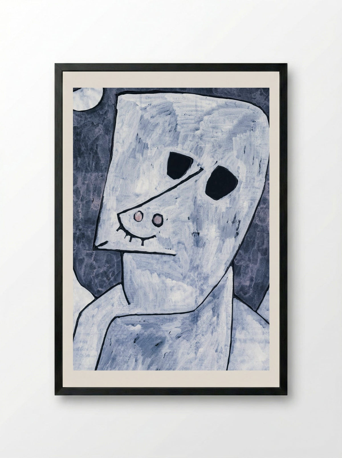 Angel Applicant - Paul Klee - Framed Print Black