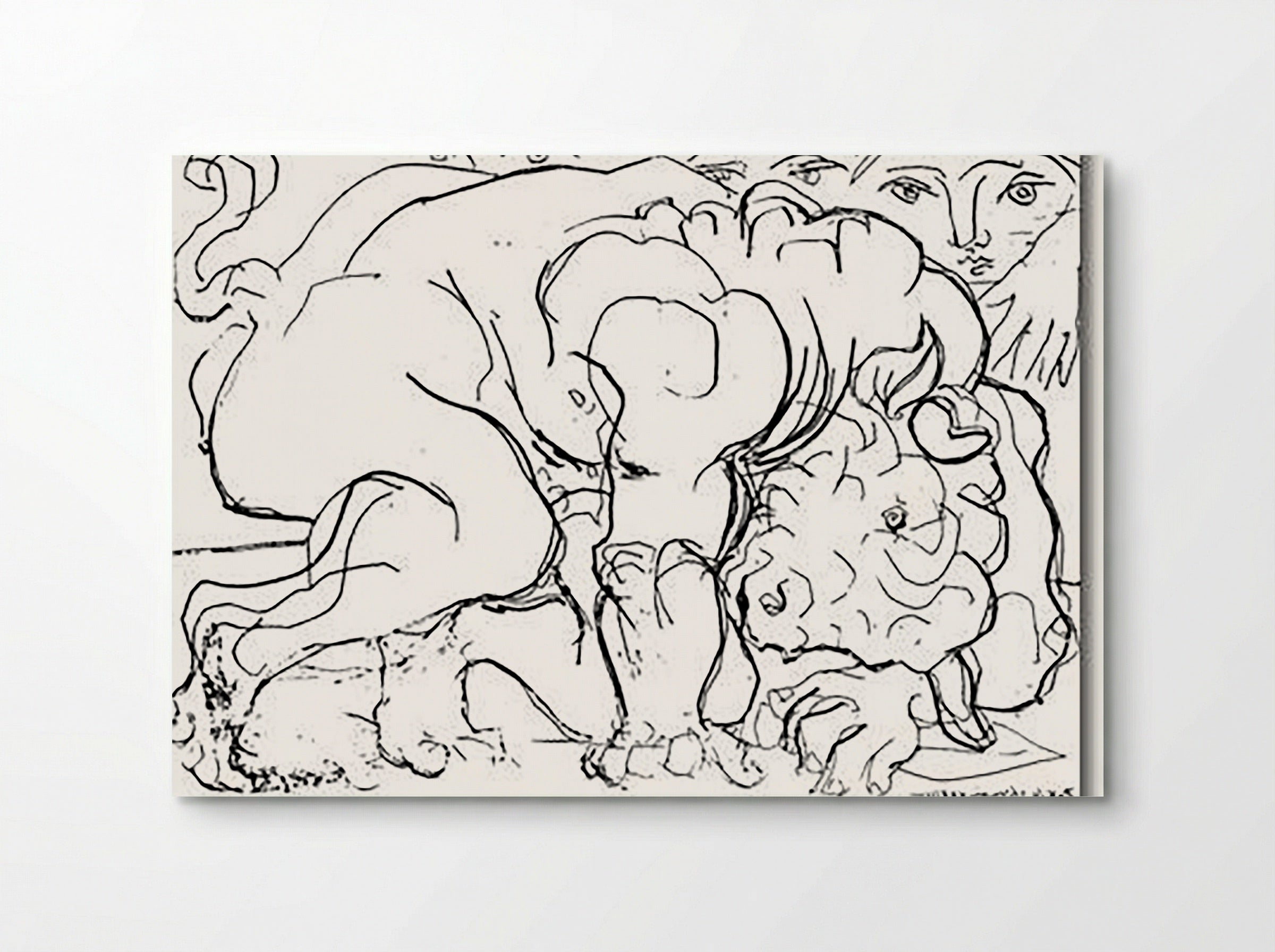 Minotaur is Wounded - Pablo Picasso - Poster