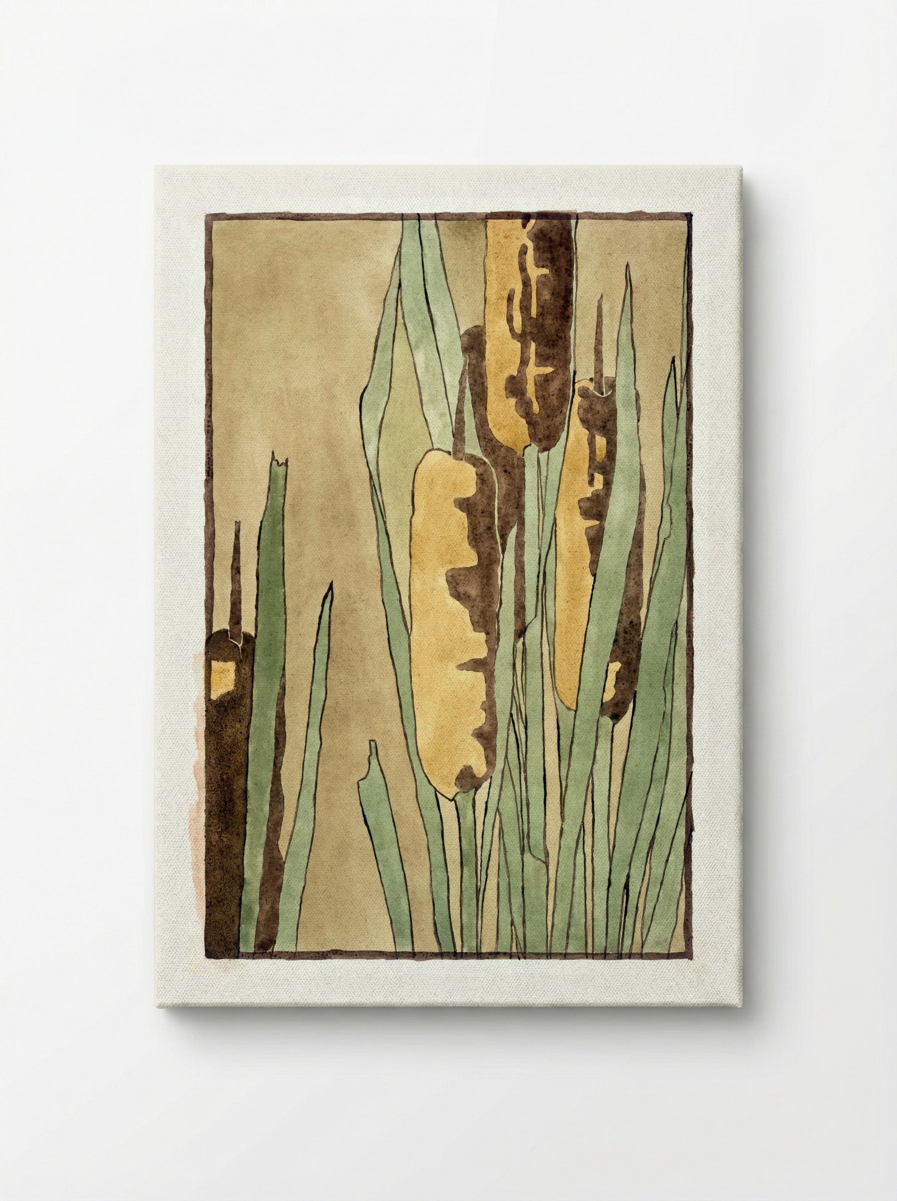 Cattail - Hannah Borger Overbeck - Canvas