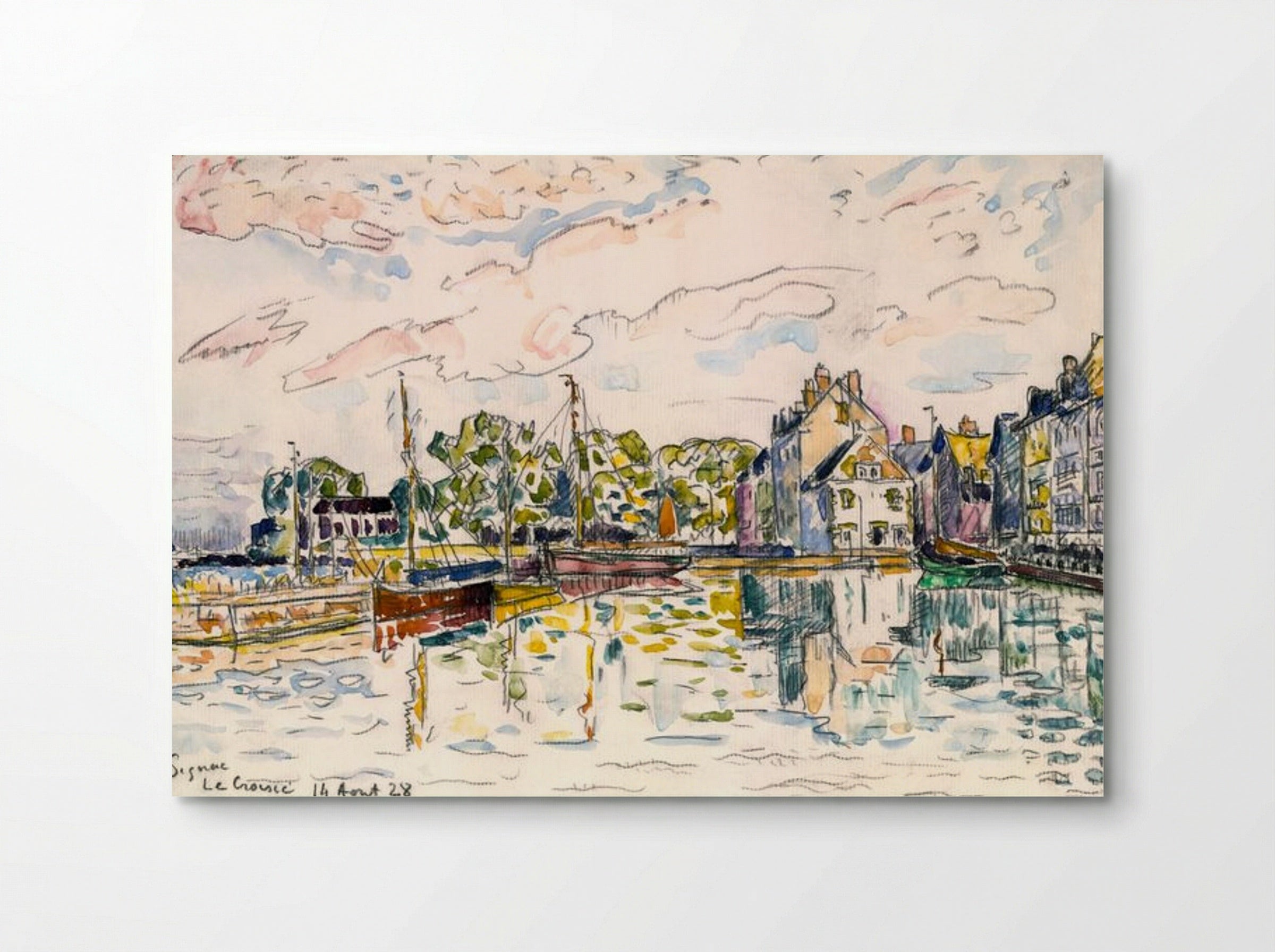 Le Croisic - Paul Signac - Poster