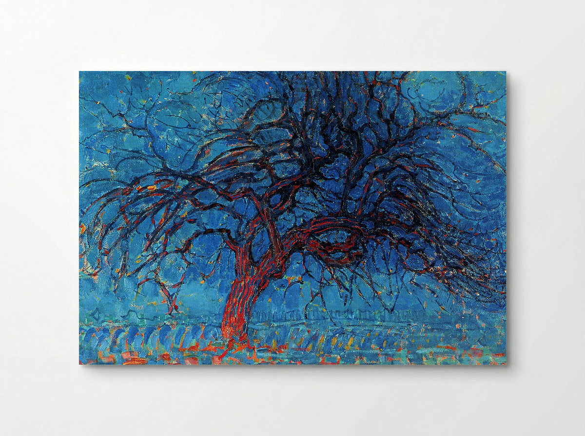 Avond (Evening): The Red Tree - Piet Mondrian - Poster