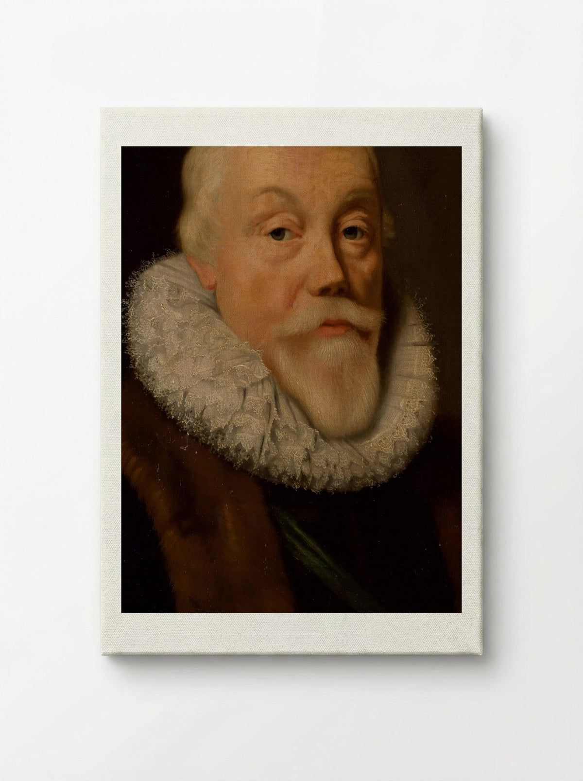 Portrait of a Nobleman, Aged 58 - Michiel Jansz. van Mierevelt - Canvas