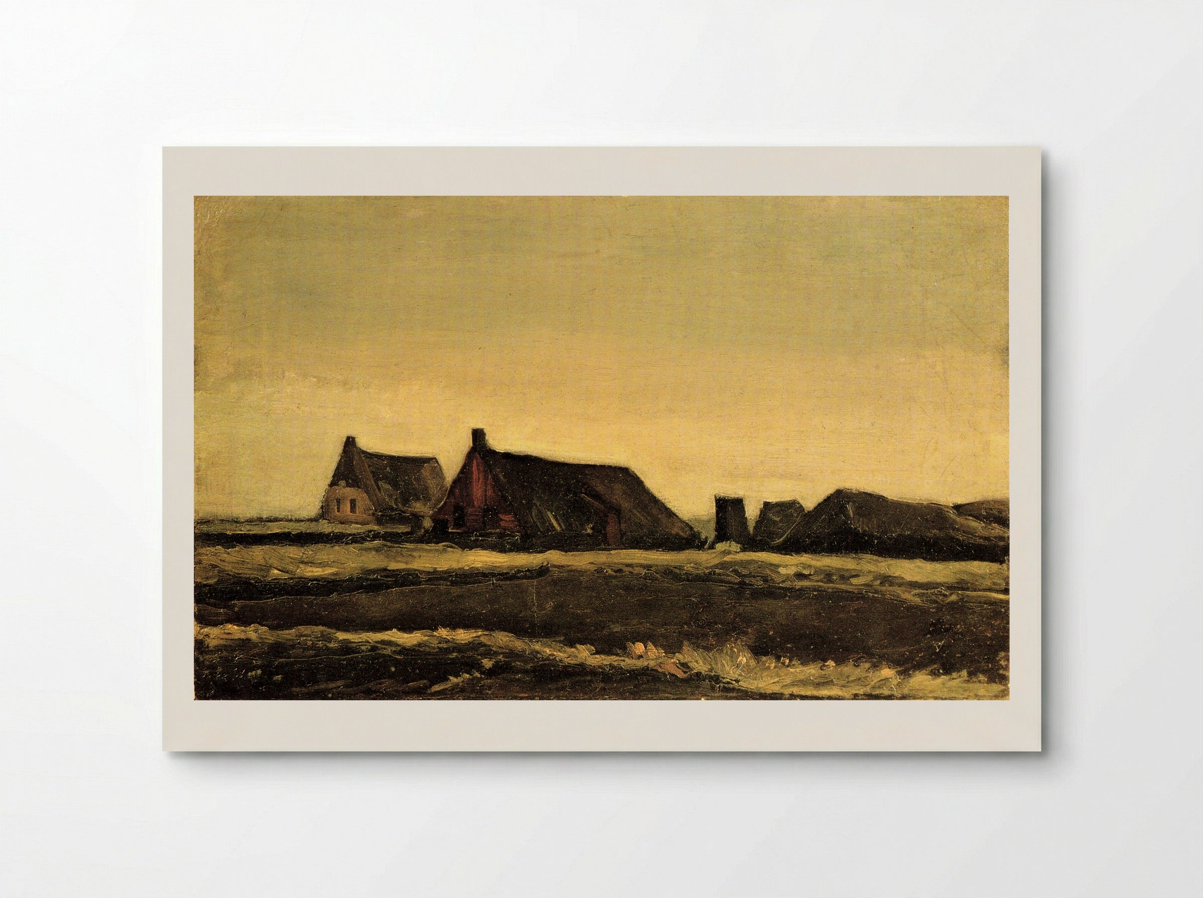 Cottages - Vincent van Gogh - Poster