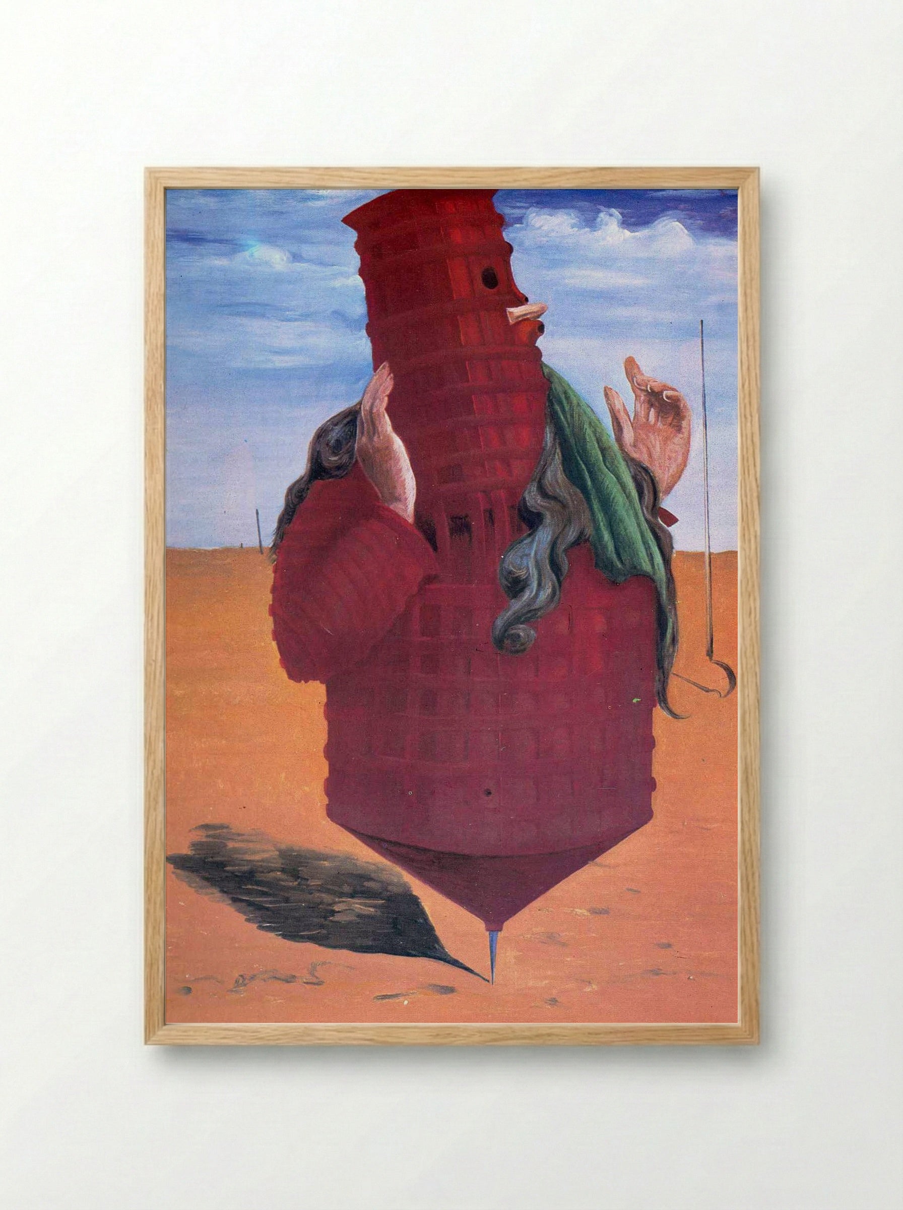 Ubu Imperator - Max Ernst - Framed Print Wood