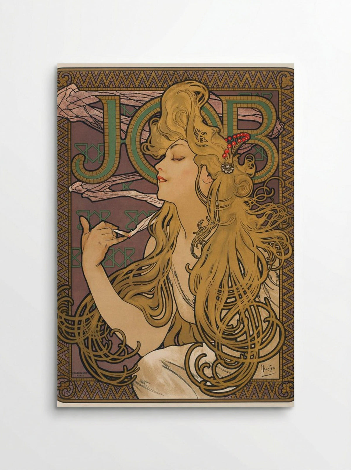 Job - Alphonse Mucha - Poster
