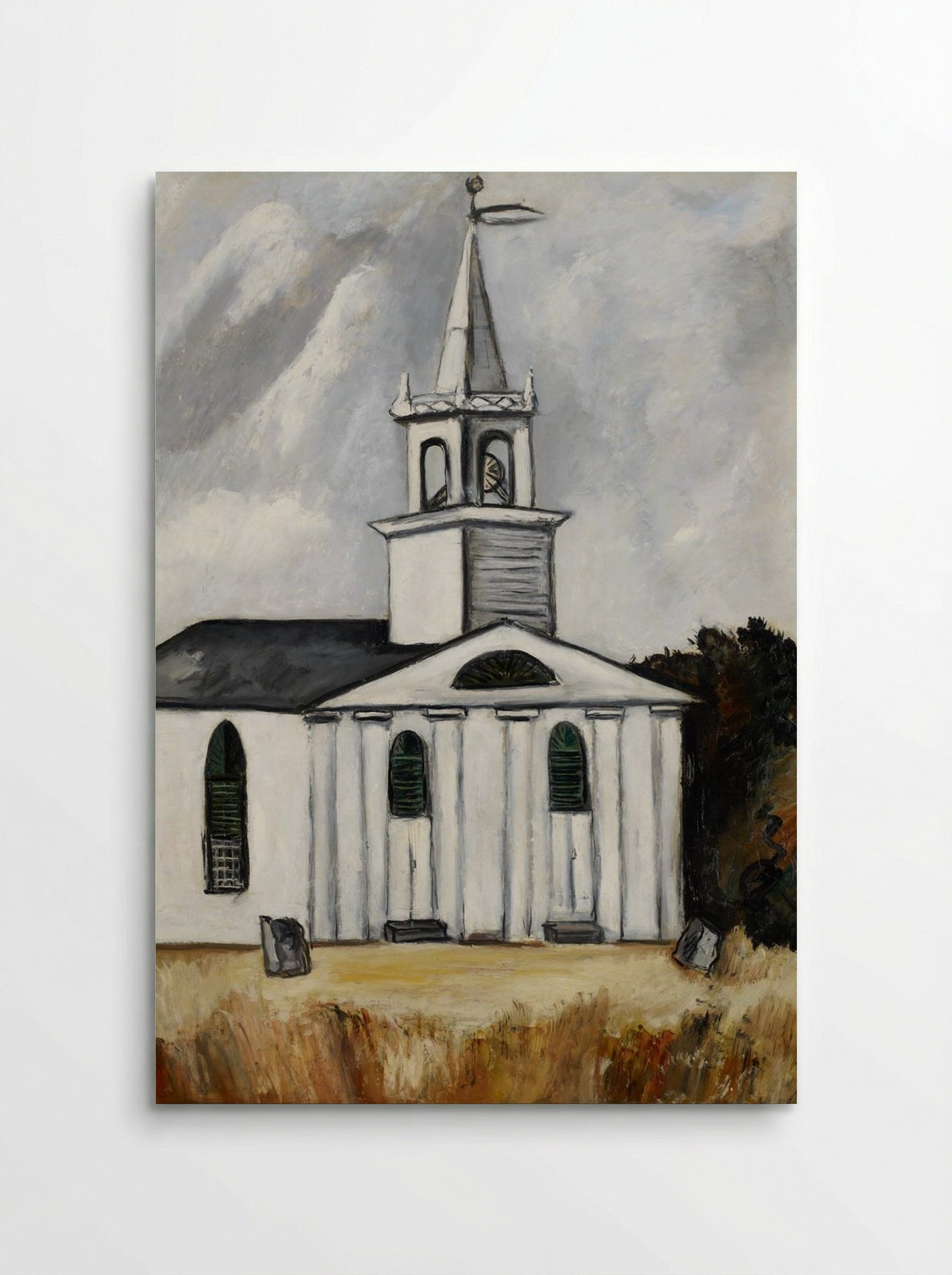 Church at Head Tide - Marsden Hartley - Poster