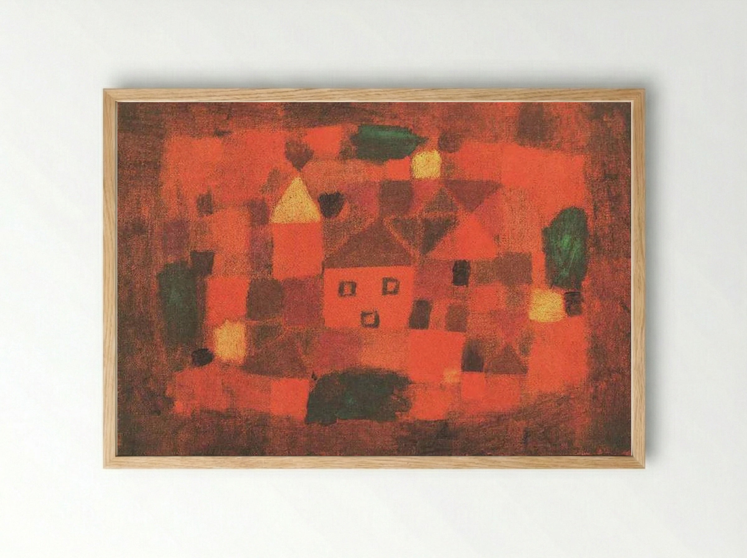 希少！Paul Klee and His Travels Landscape with Sunset by Paul Klee – Solis Prints