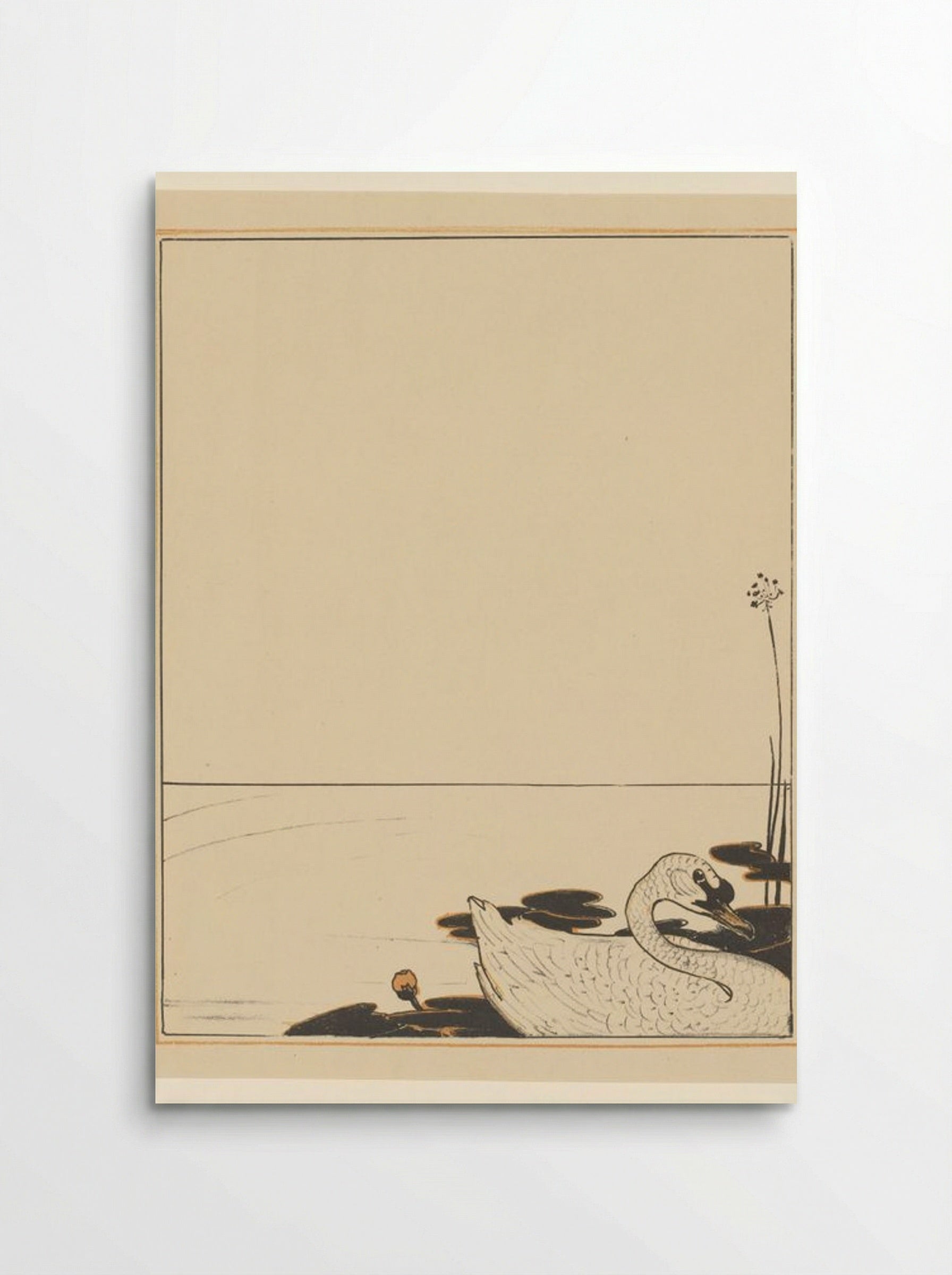 Swimming Swan - Theo van Hoytema - Poster