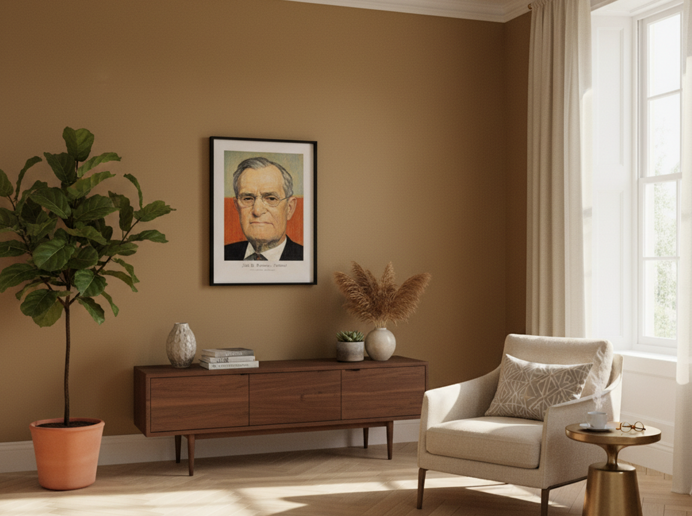 John B. Turner, Pioneer - Grant Wood - Lifestyle