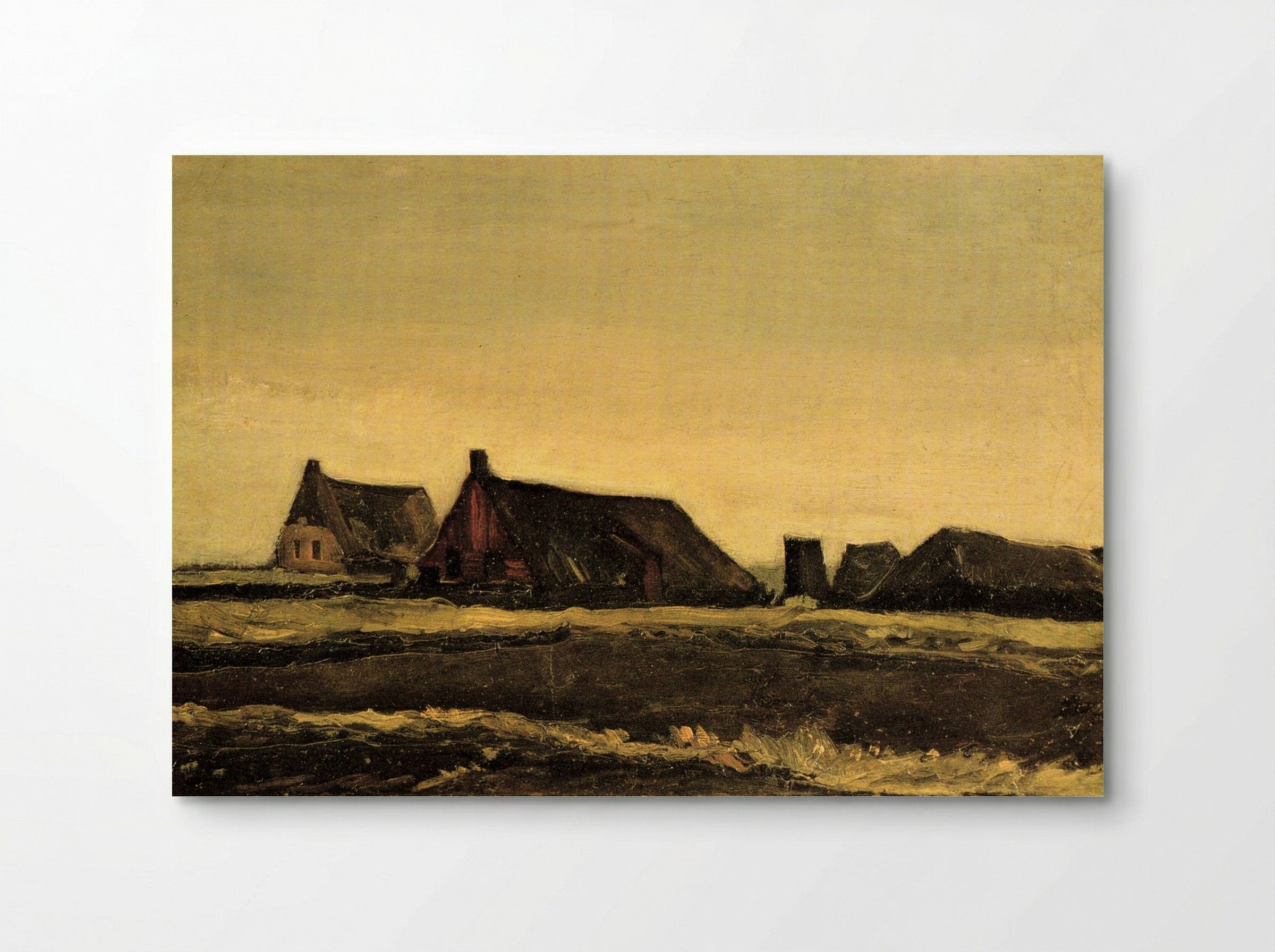 Cottages - Vincent van Gogh - Poster