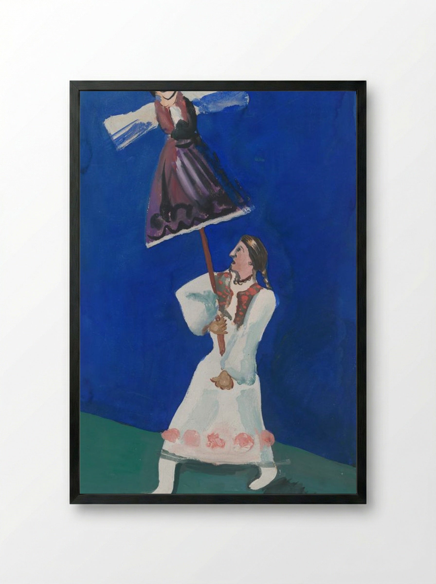 Morena - Cyprián Majerník - Framed Print Black