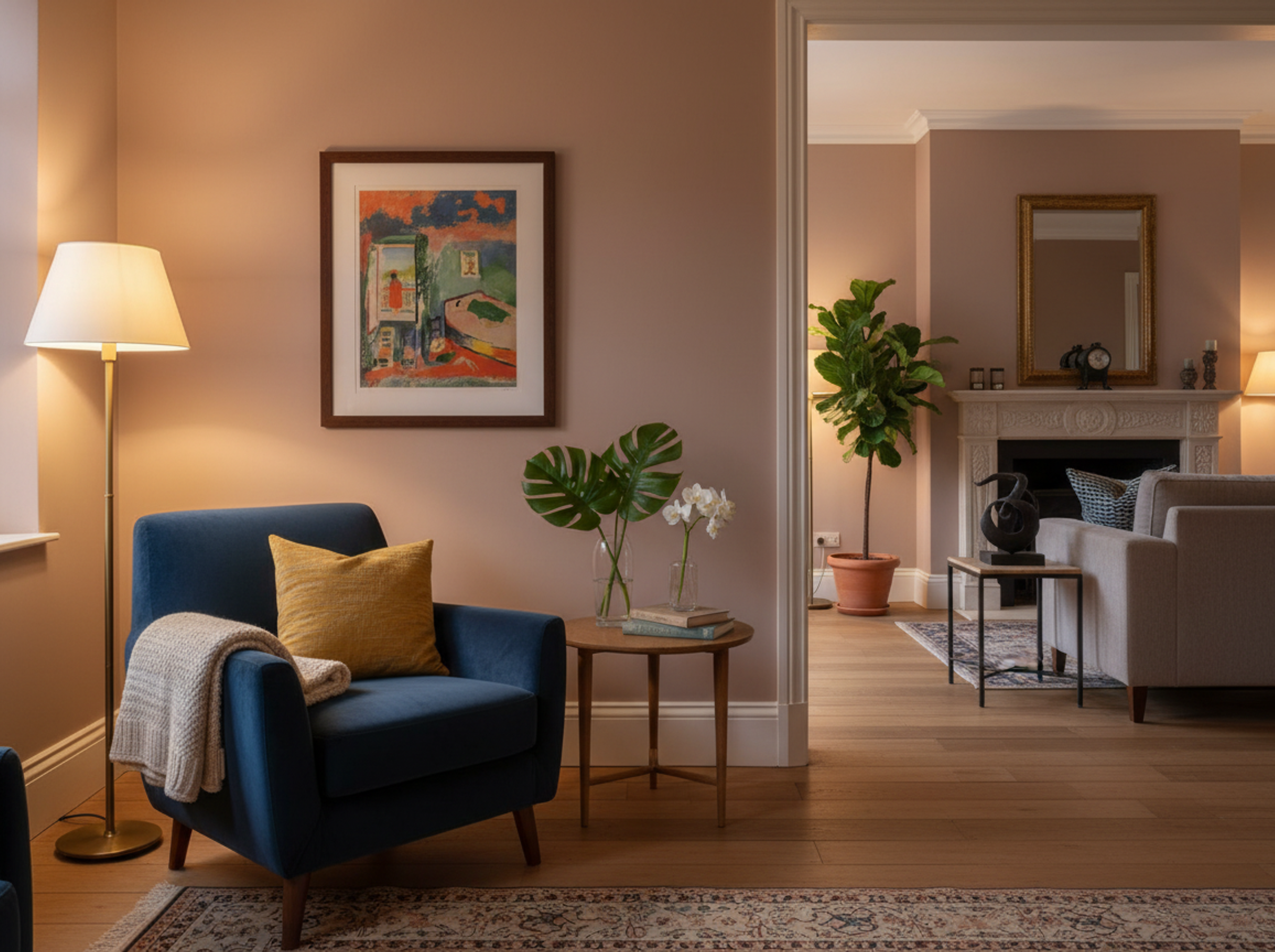 Collioure Interior by Henri Matisse – Fauvist Interior Scene Print - Lifestyle