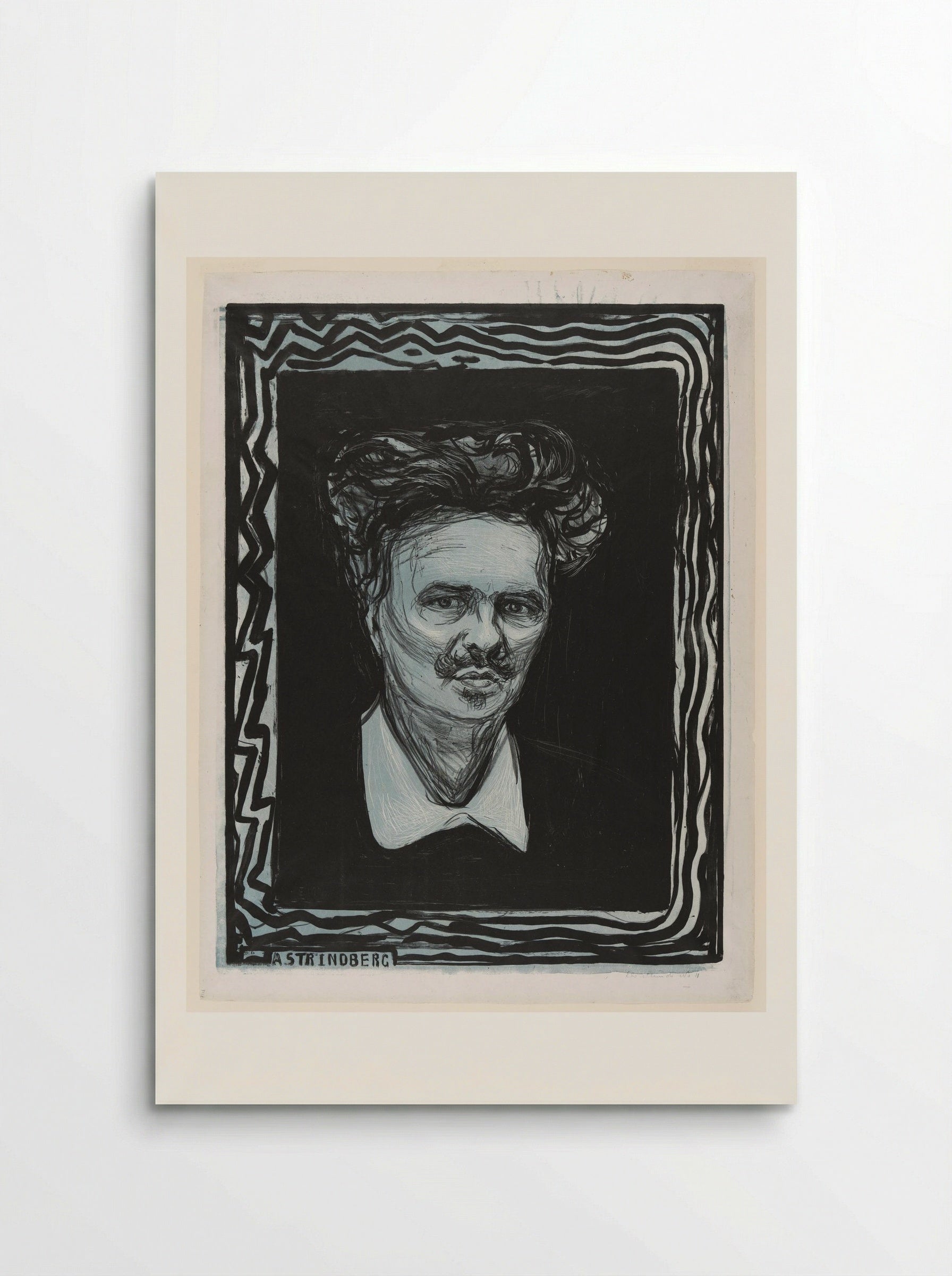 August Strindberg - Edvard Munch - Poster