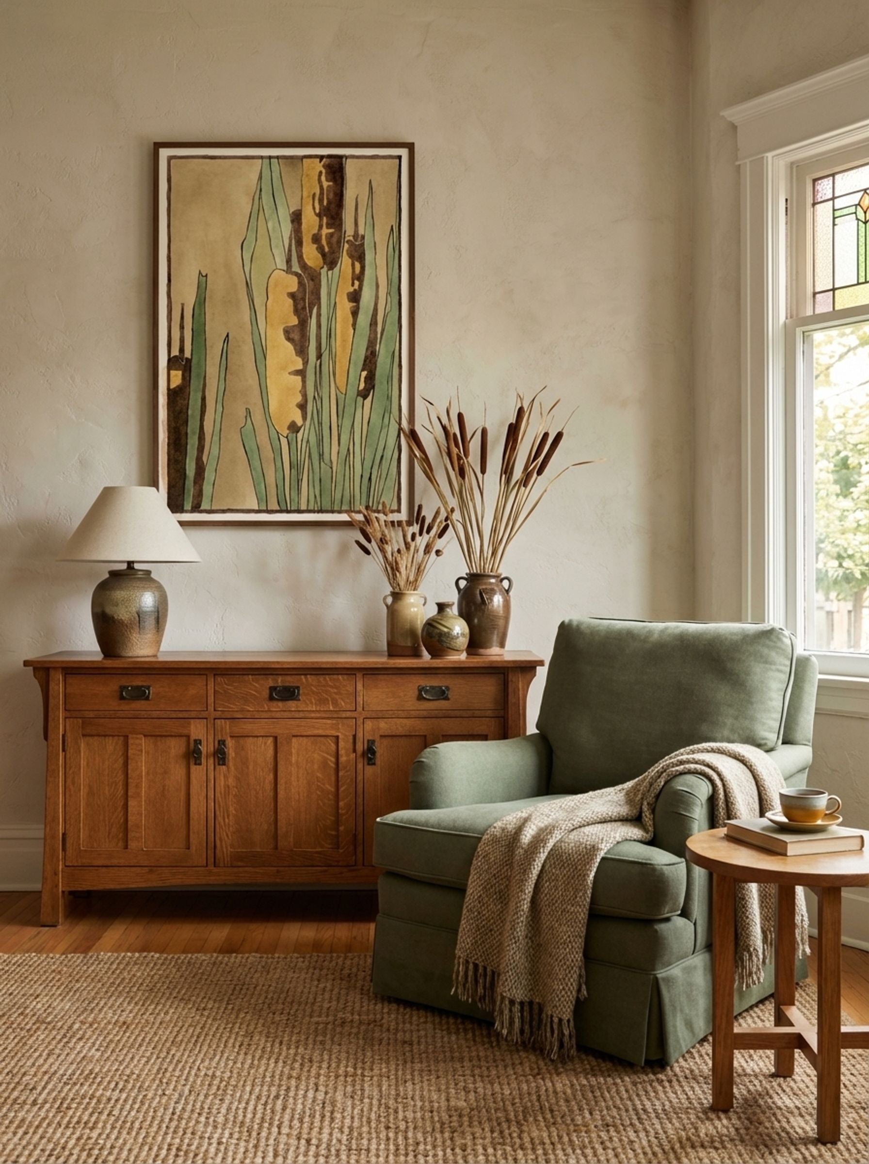 Cattail (1915) - Hannah Borger Overbeck - Lifestyle